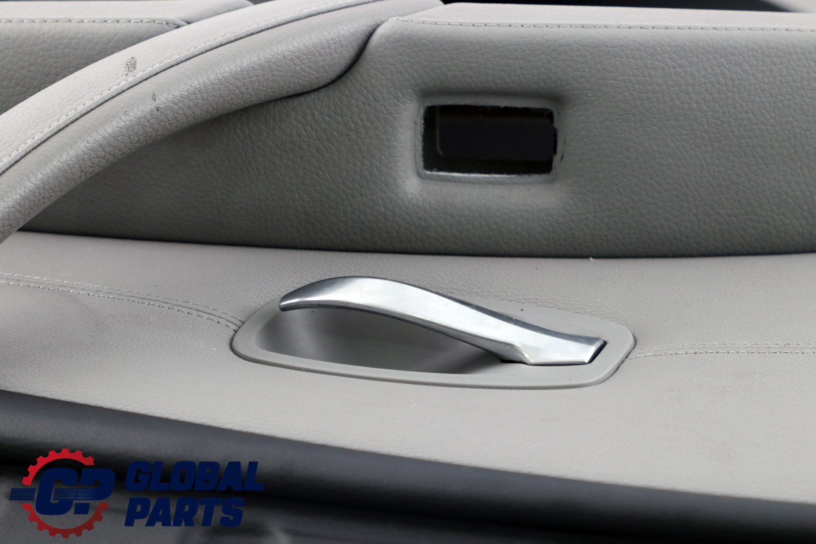 BMW 5 Series E60 E61 LCI Rear Left N/S Door Card Lining Leather Panel Grey