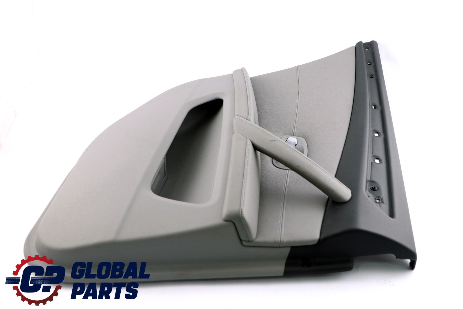 BMW 5 Series E60 E61 LCI Rear Left N/S Door Card Lining Leather Panel Grey