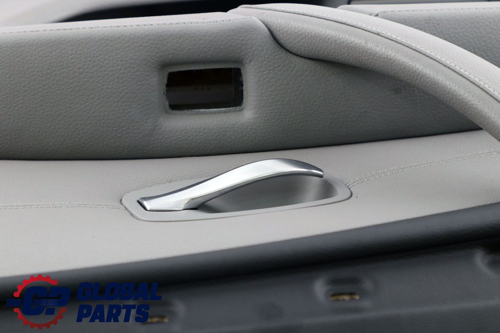 BMW 5 Series E60 E61 LCI Rear Right O/S Door Card Lining Leather Panel Grey