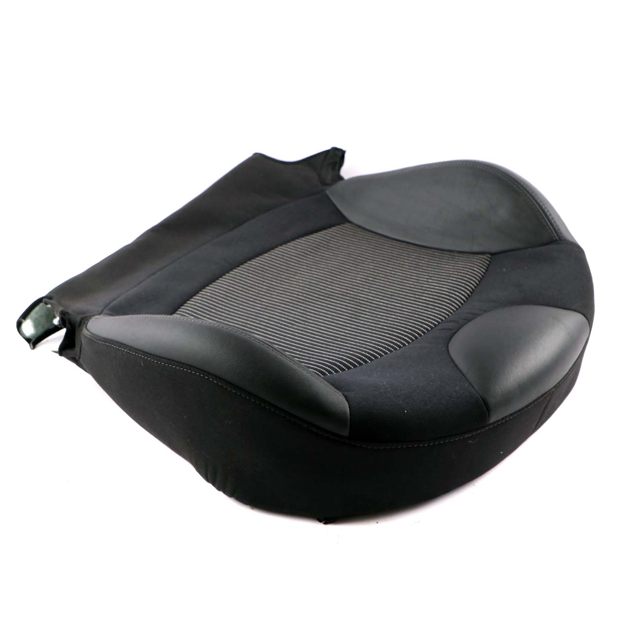 Mini Cooper R55 R56 R57 Front Left Sport Seat N/S Cover Black Cloth Leather