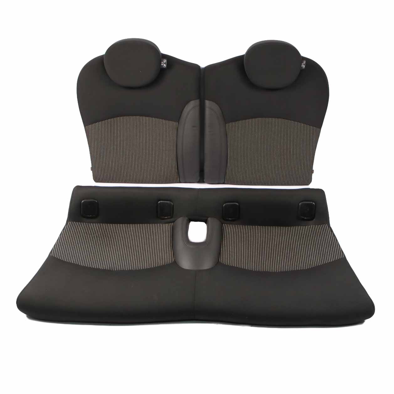 Seats Mini R56 Sport Fabric Cloth/Leather Ray Carbon-Black Front Rear Seat