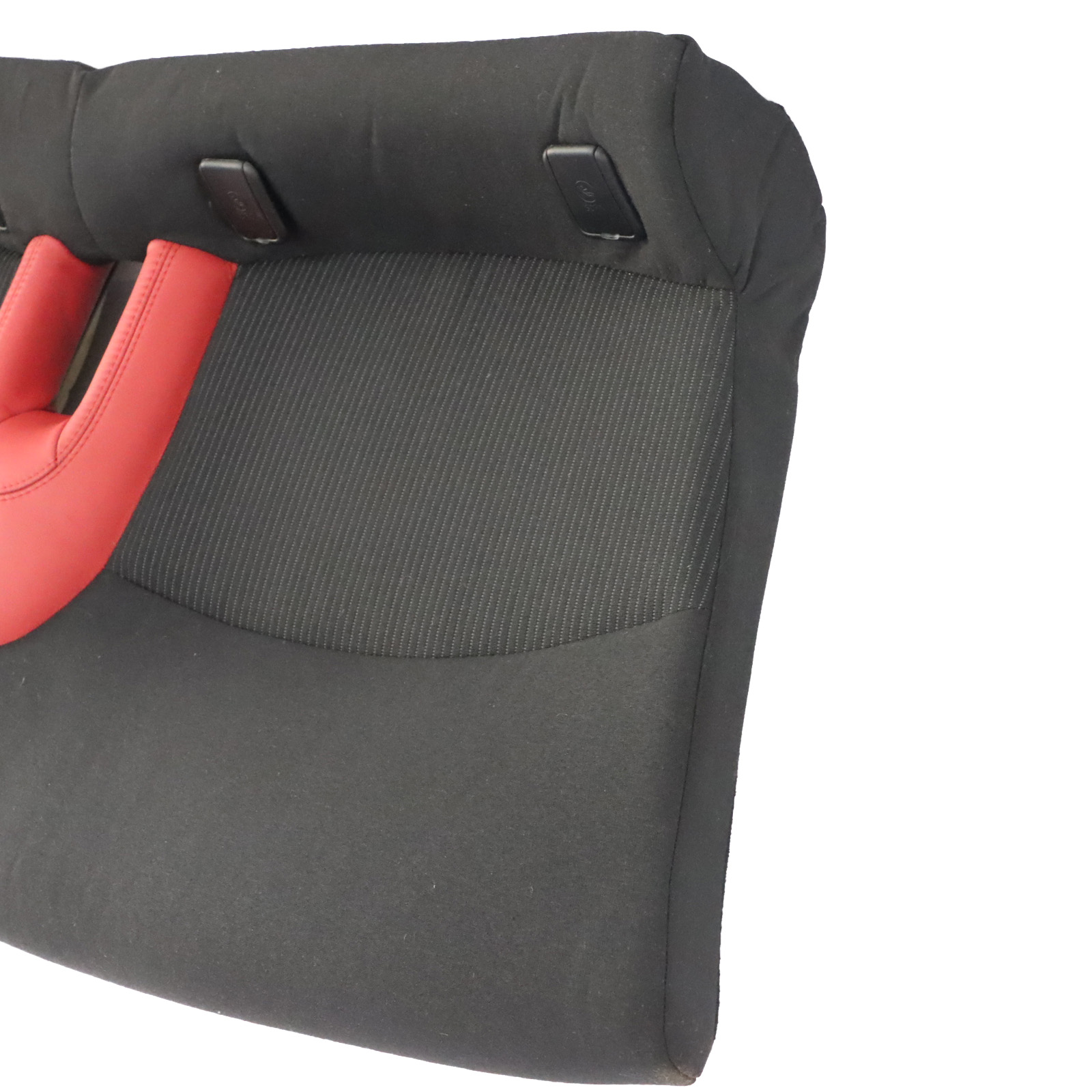 Rear Seat Bench Mini R55 R56 R57 Rear Seat Couch Cover Half Leather Rooster Red