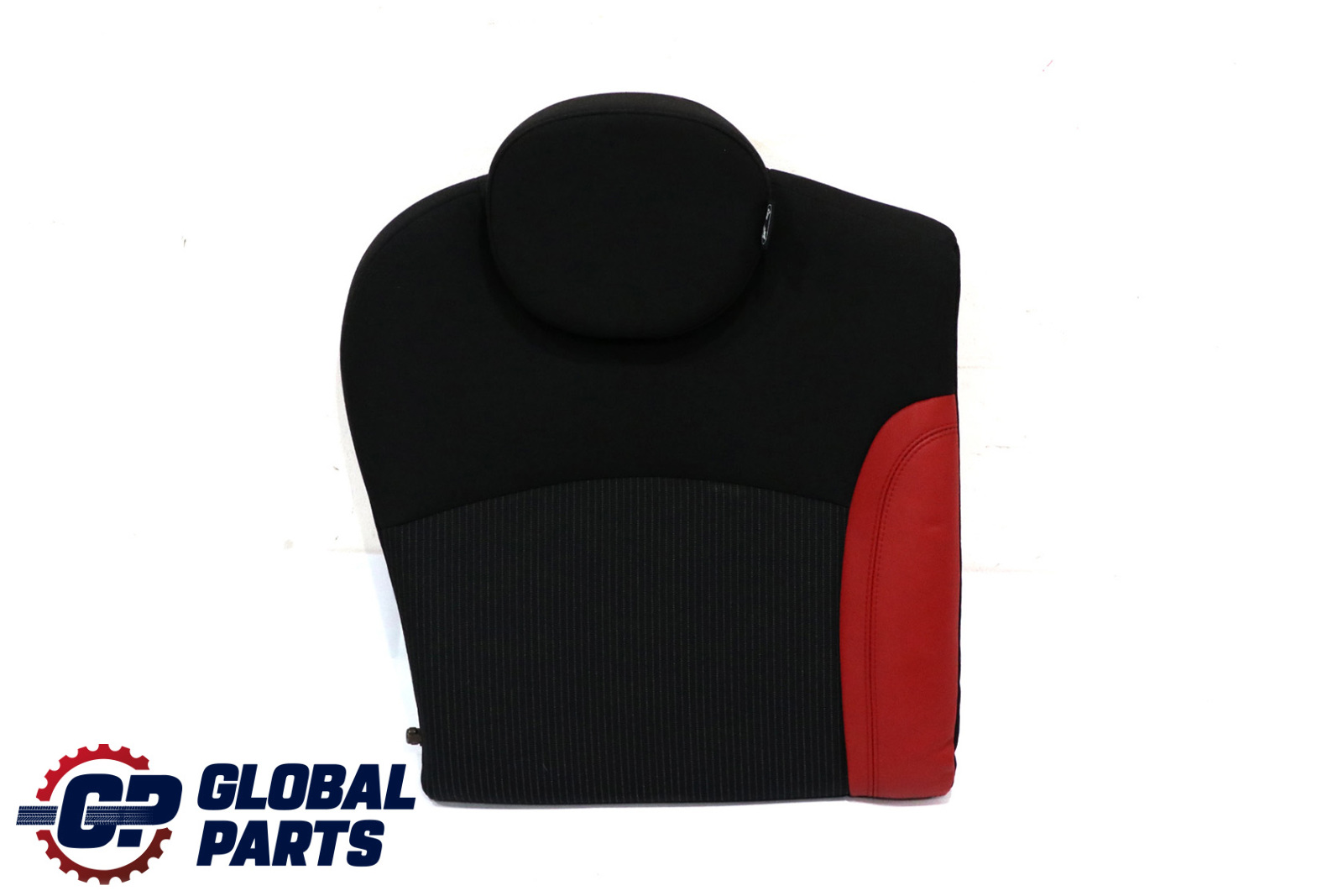 BMW MINI ONE COOPER R55 R56 REAR RIGHT SEAT BACKREST CLOTH / LEATHER RED O/S