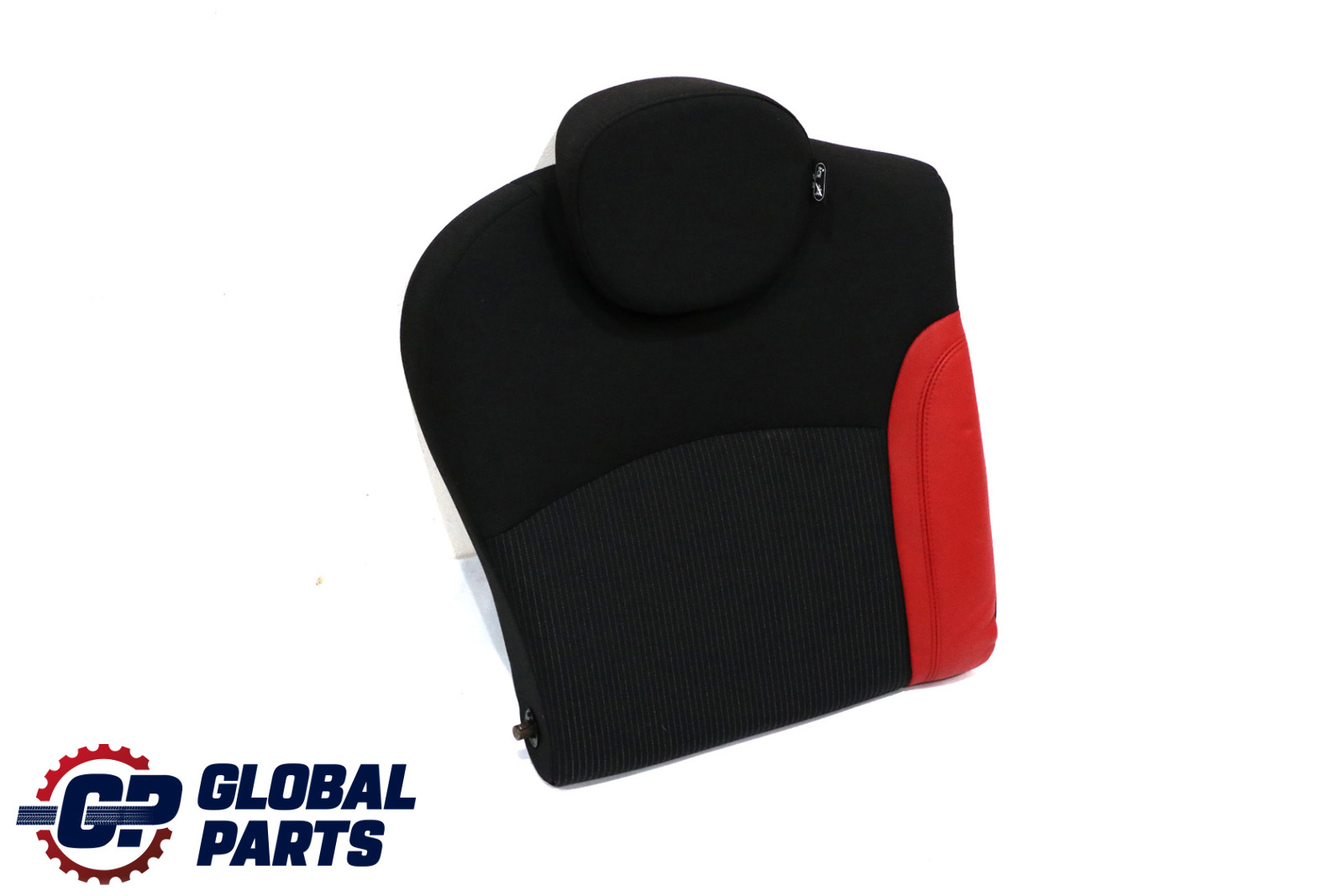 BMW MINI ONE COOPER R55 R56 REAR RIGHT SEAT BACKREST CLOTH / LEATHER RED O/S