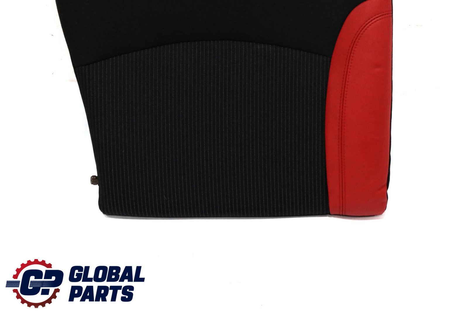 BMW MINI ONE COOPER R55 R56 REAR RIGHT SEAT BACKREST CLOTH / LEATHER RED O/S