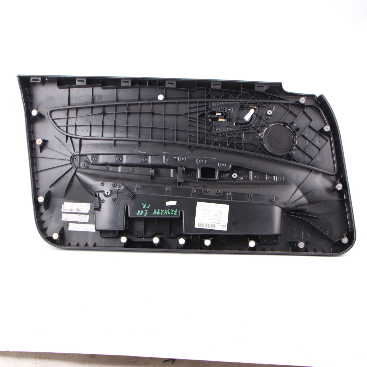 Door Card BMW E88 Convertible Front Right O/S Trim Panel Leather Boston Black