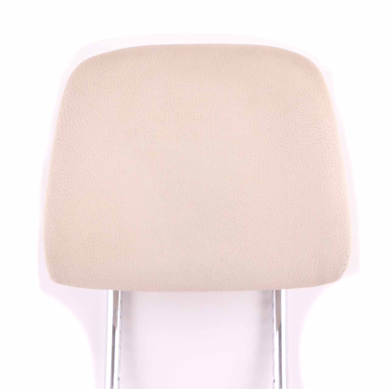 Front Seat Headrest BMW F07 F10 F11 Left Right N/O/S Ivory White Leather