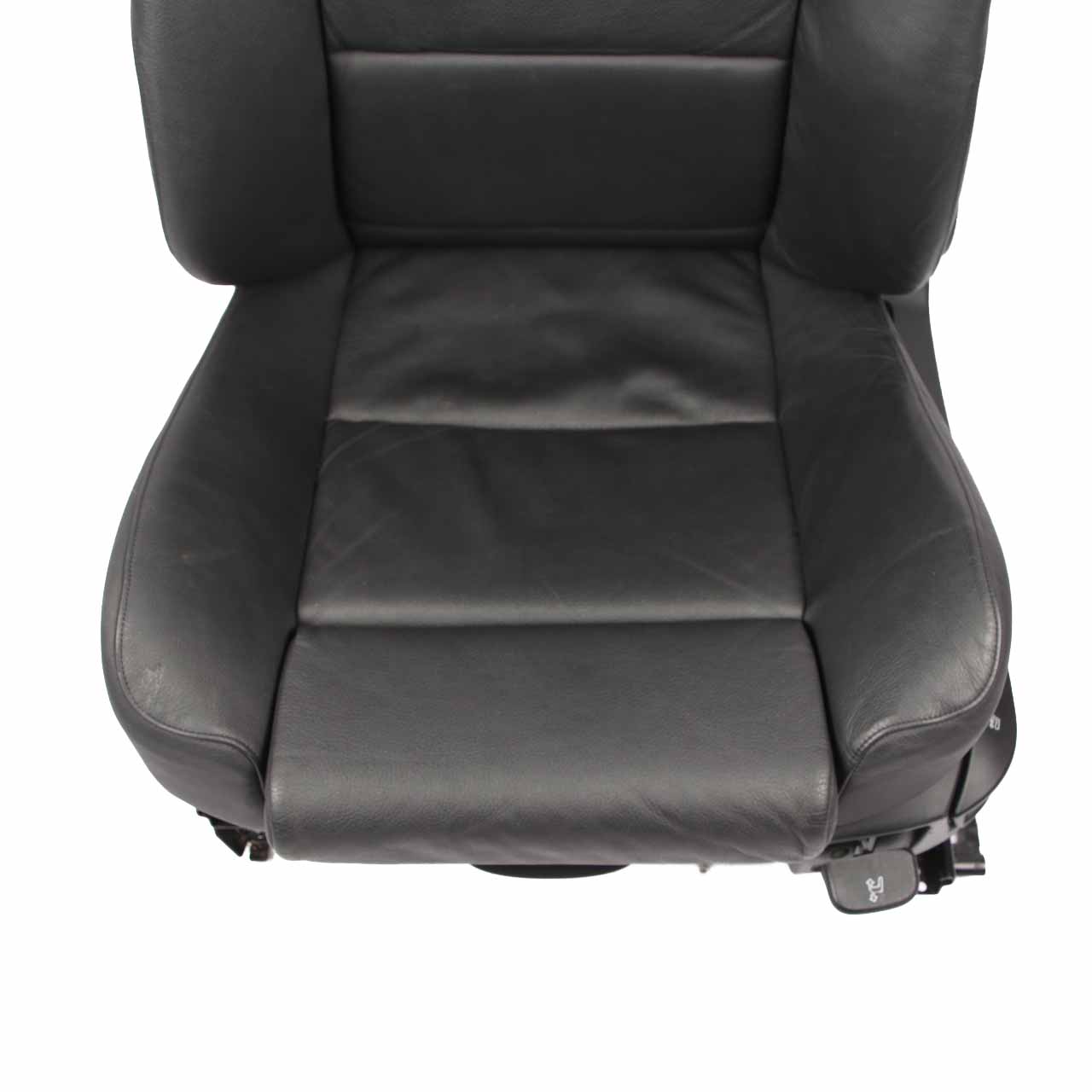 BMW E60 E61 LCI M Sport Black Leather Front Left N/S Seat