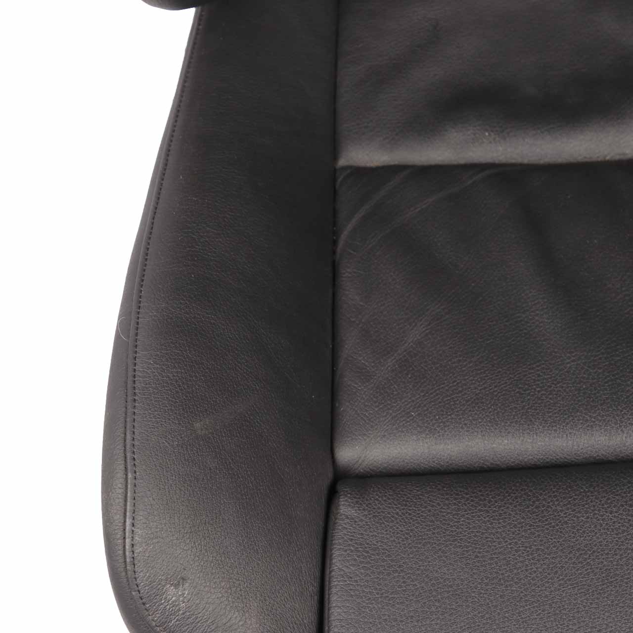 BMW E60 E61 LCI M Sport Black Leather Front Left N/S Seat