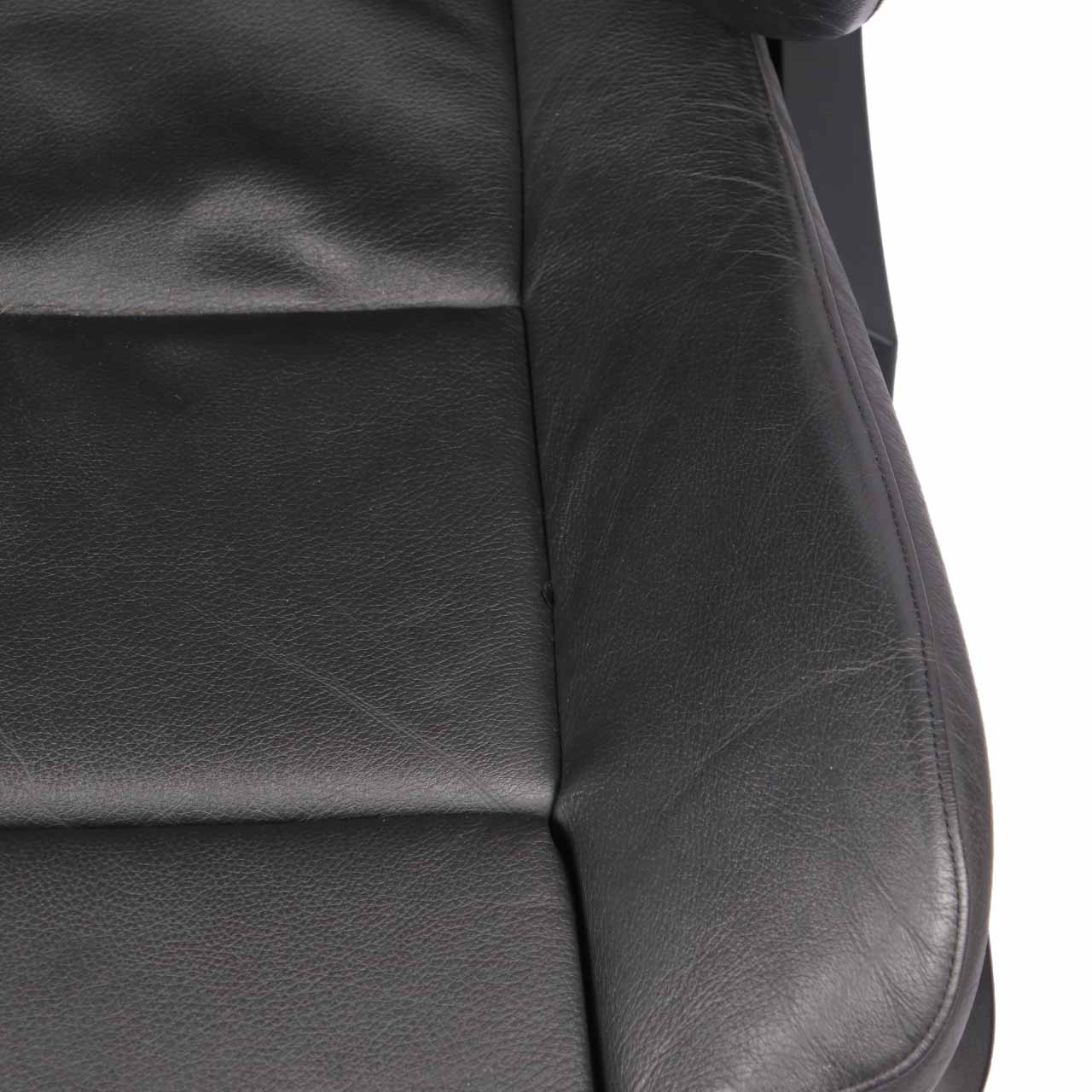 BMW E60 E61 LCI M Sport Black Leather Front Left N/S Seat