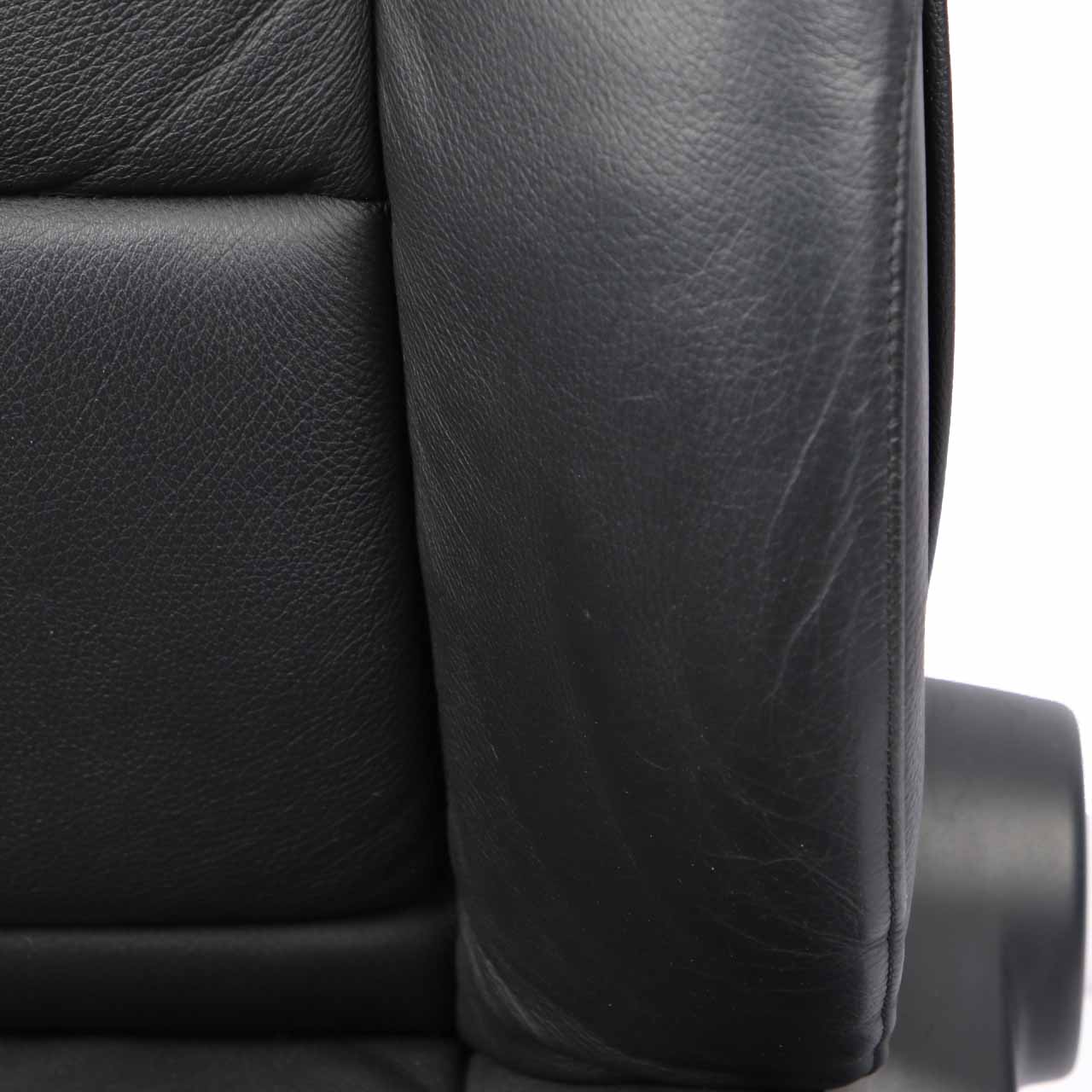 BMW E60 E61 LCI M Sport Black Leather Front Left N/S Seat