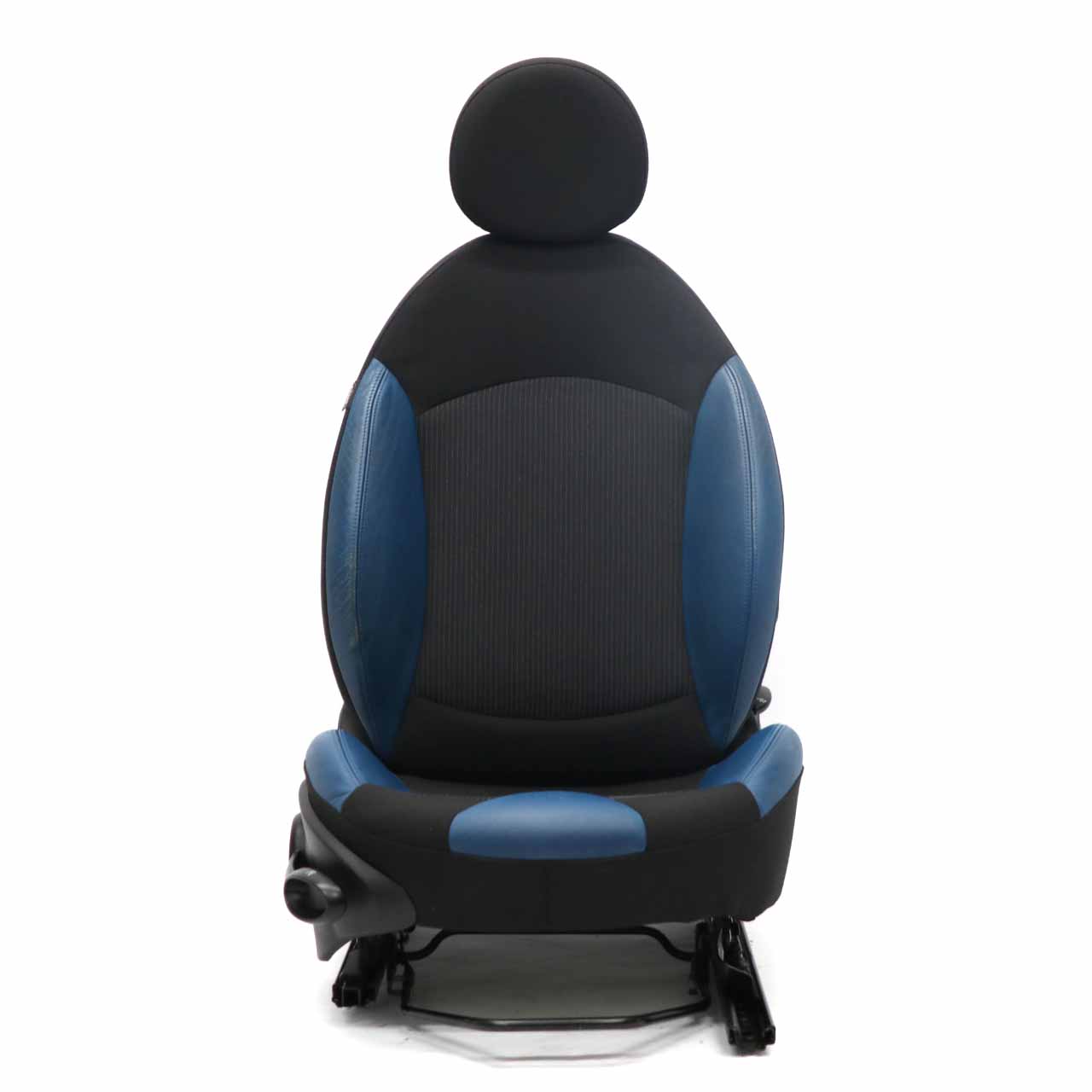 Front Seat Mini Cooper One R56 R57 Sport Right O/S Cloth Leather Black Blue