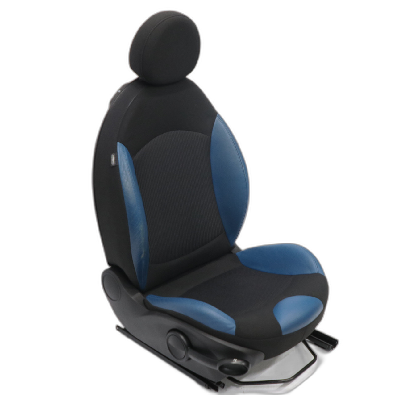 Front Seat Mini Cooper One R56 R57 Sport Right O/S Cloth Leather Black Blue