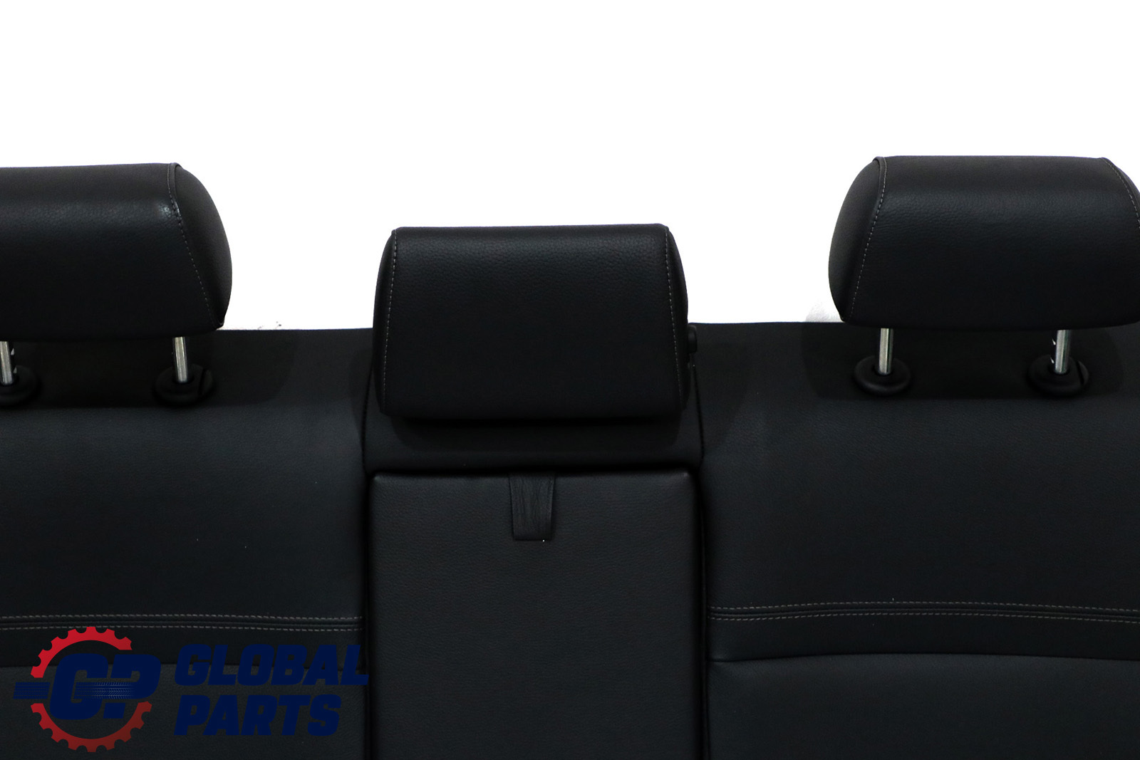 BMW 3 Series E90 LCI Black Schwarz Leather Backrest Rear Seat Couch Cover