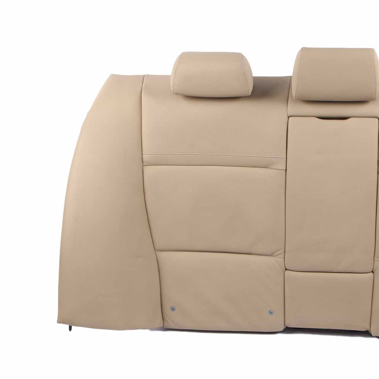 Rear Seat Backrest BMW E90 LCI Saloon Bench Back Cover Leather Dakota Beige