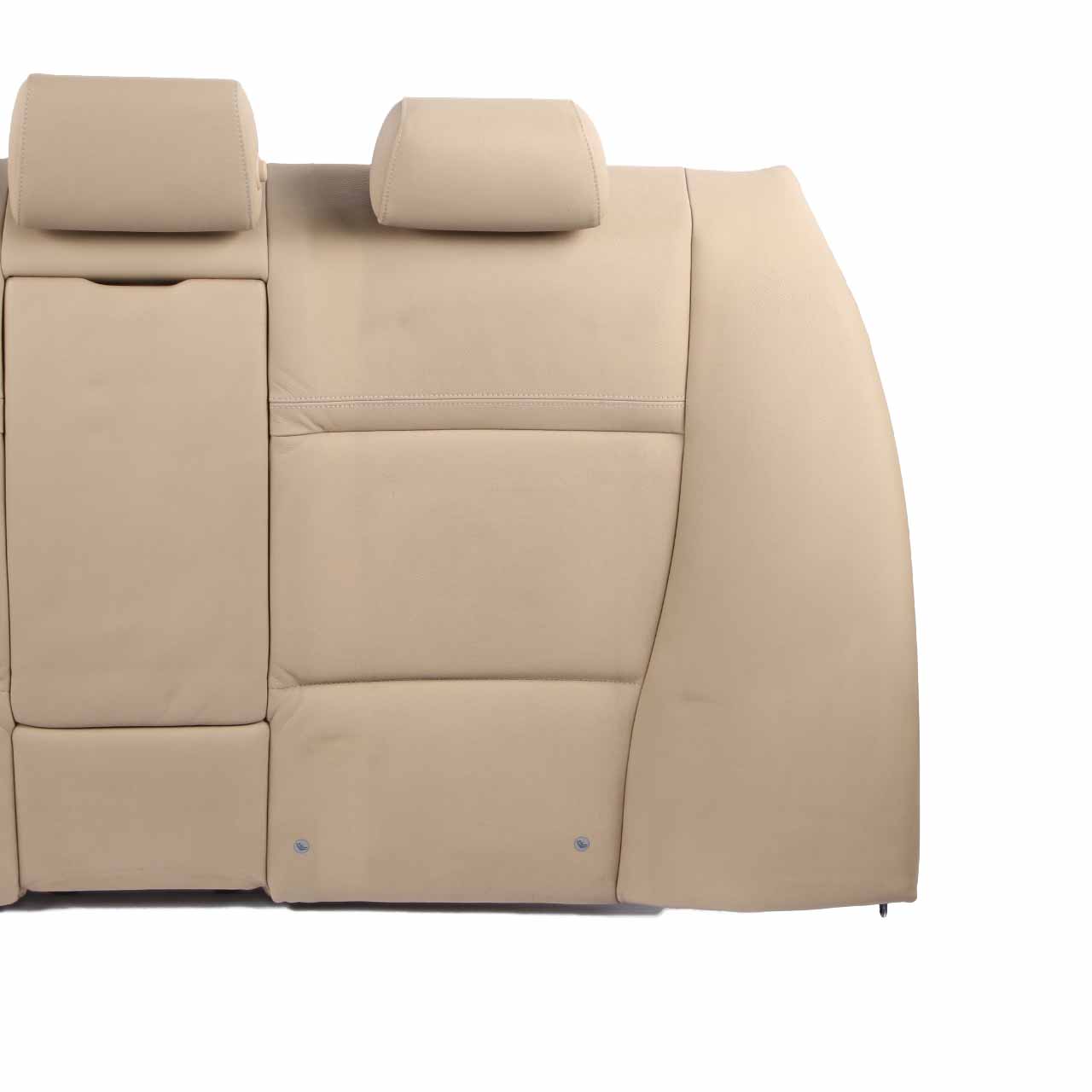 Rear Seat Backrest BMW E90 LCI Saloon Bench Back Cover Leather Dakota Beige