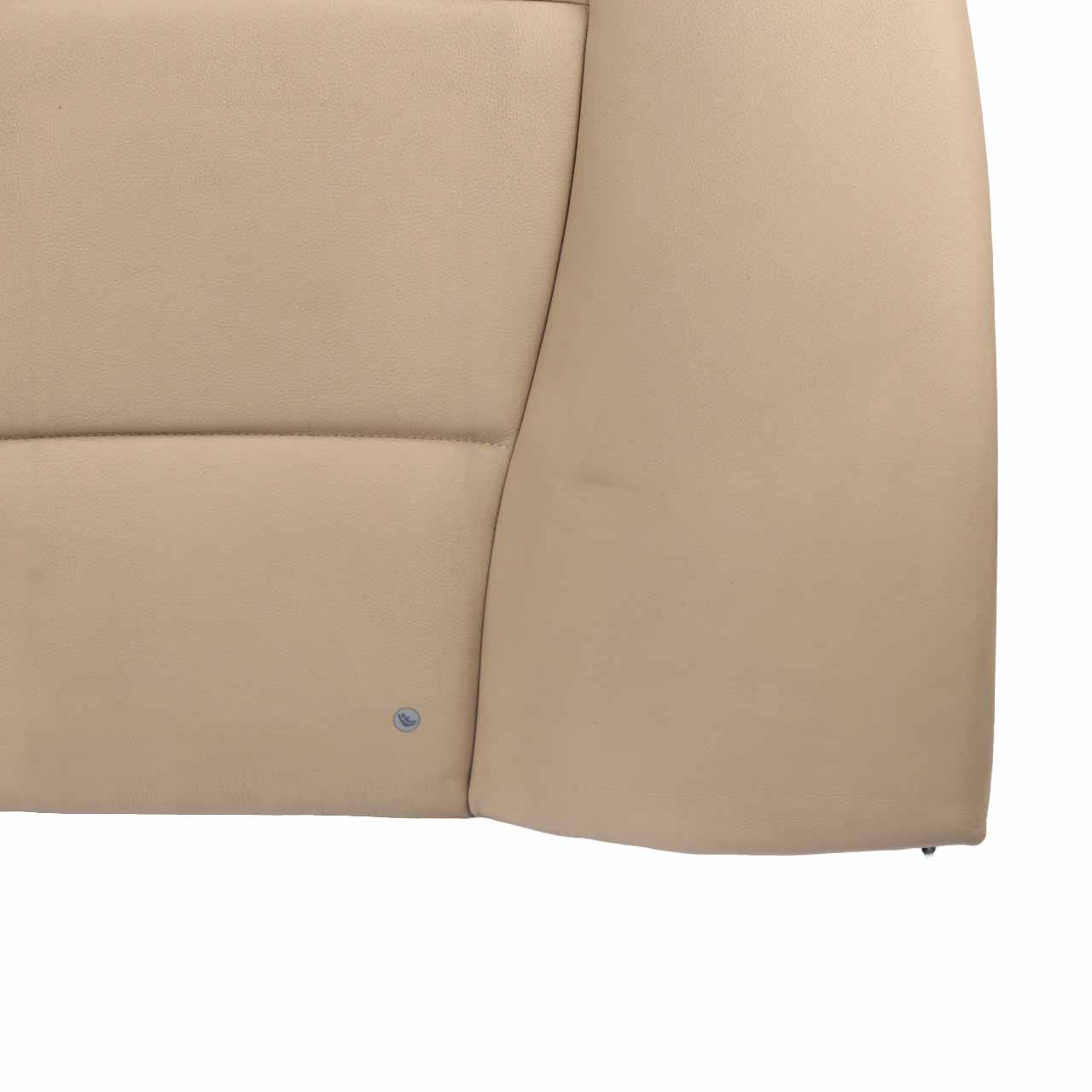 Rear Seat Backrest BMW E90 LCI Saloon Bench Back Cover Leather Dakota Beige