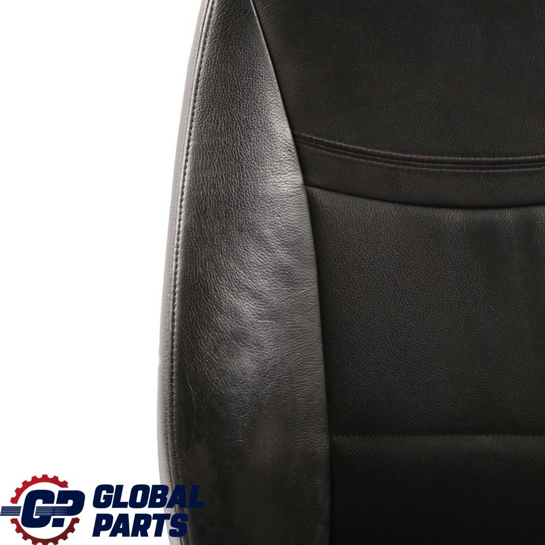 BMW 3 Series E90 E91 LCI Black Leather Interior Front Right Seat O/S 7246800