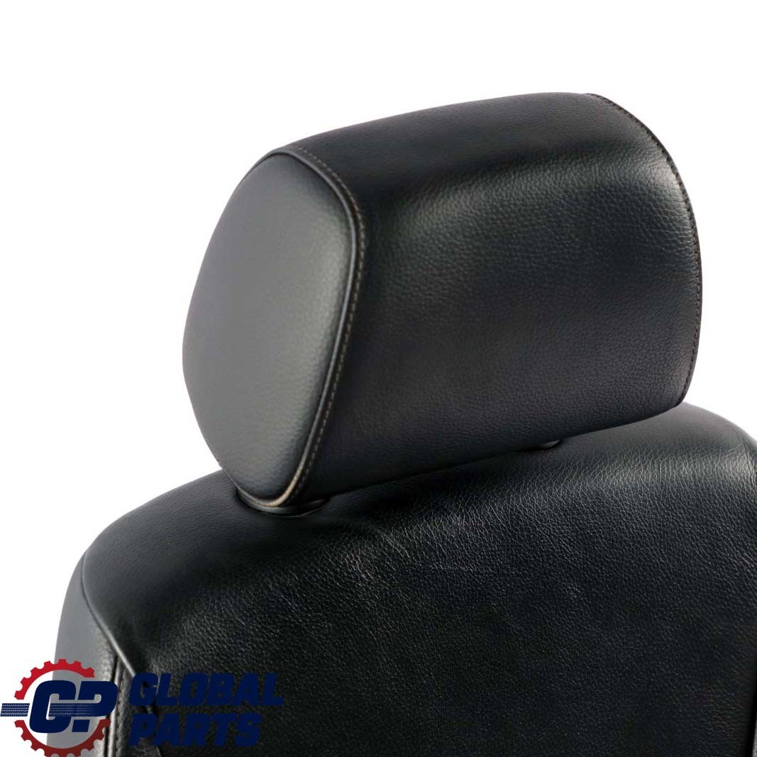 BMW 3 Series E90 E91 LCI Black Leather Interior Front Right Seat O/S 7246800