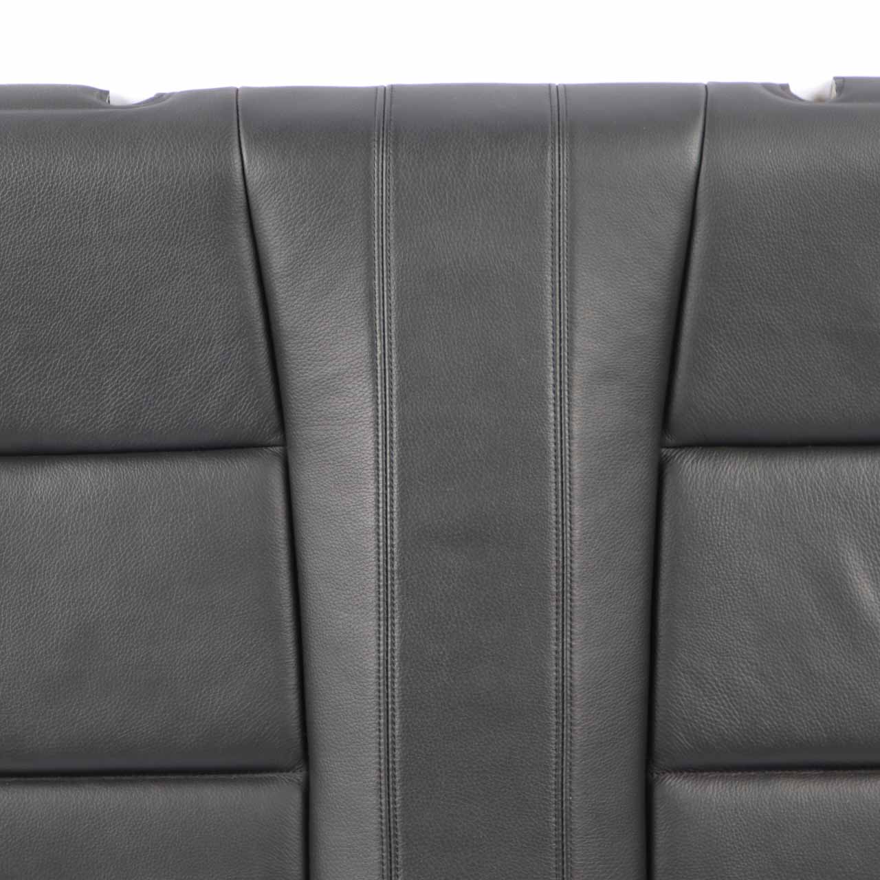 BMW E88 Convertible Rear Seat Cover Back Backrest Leather Boston Black