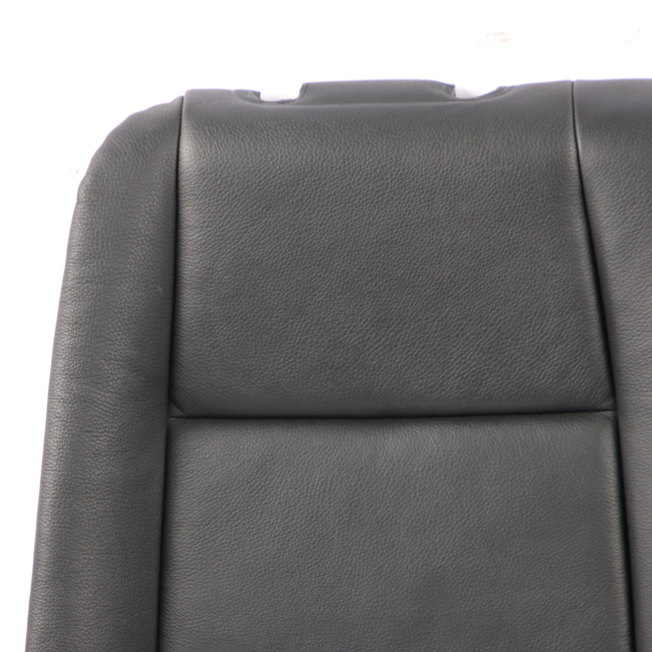 BMW E88 Convertible Rear Seat Cover Back Backrest Leather Boston Black