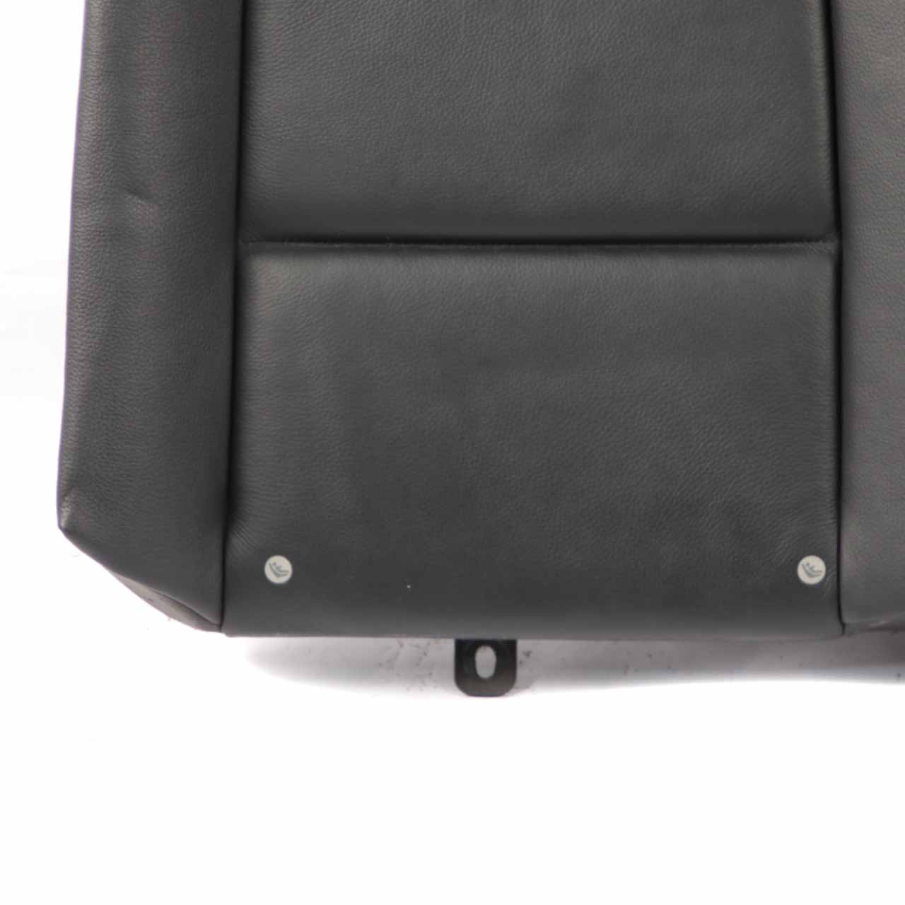 BMW E88 Convertible Rear Seat Cover Back Backrest Leather Boston Black