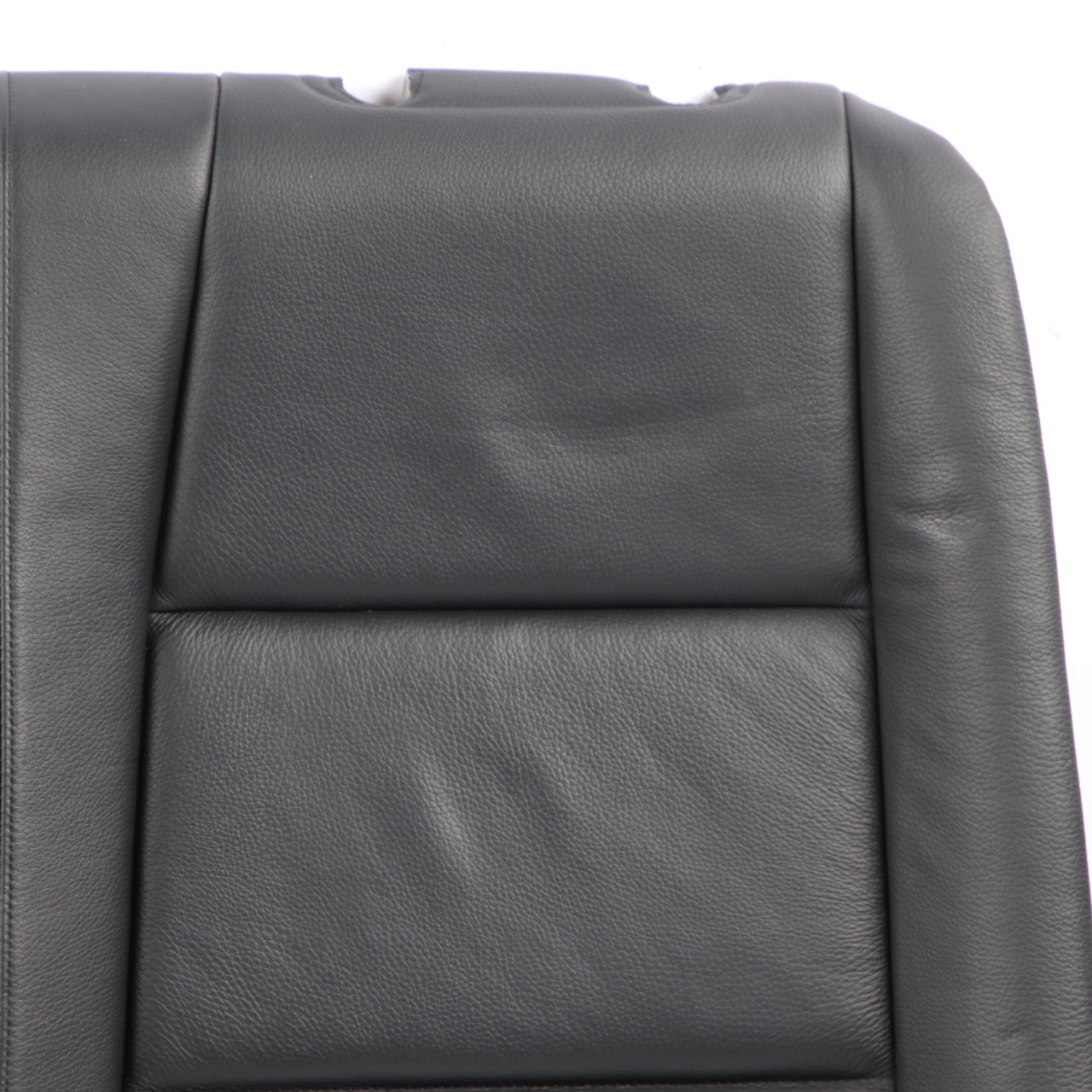 BMW E88 Convertible Rear Seat Cover Back Backrest Leather Boston Black