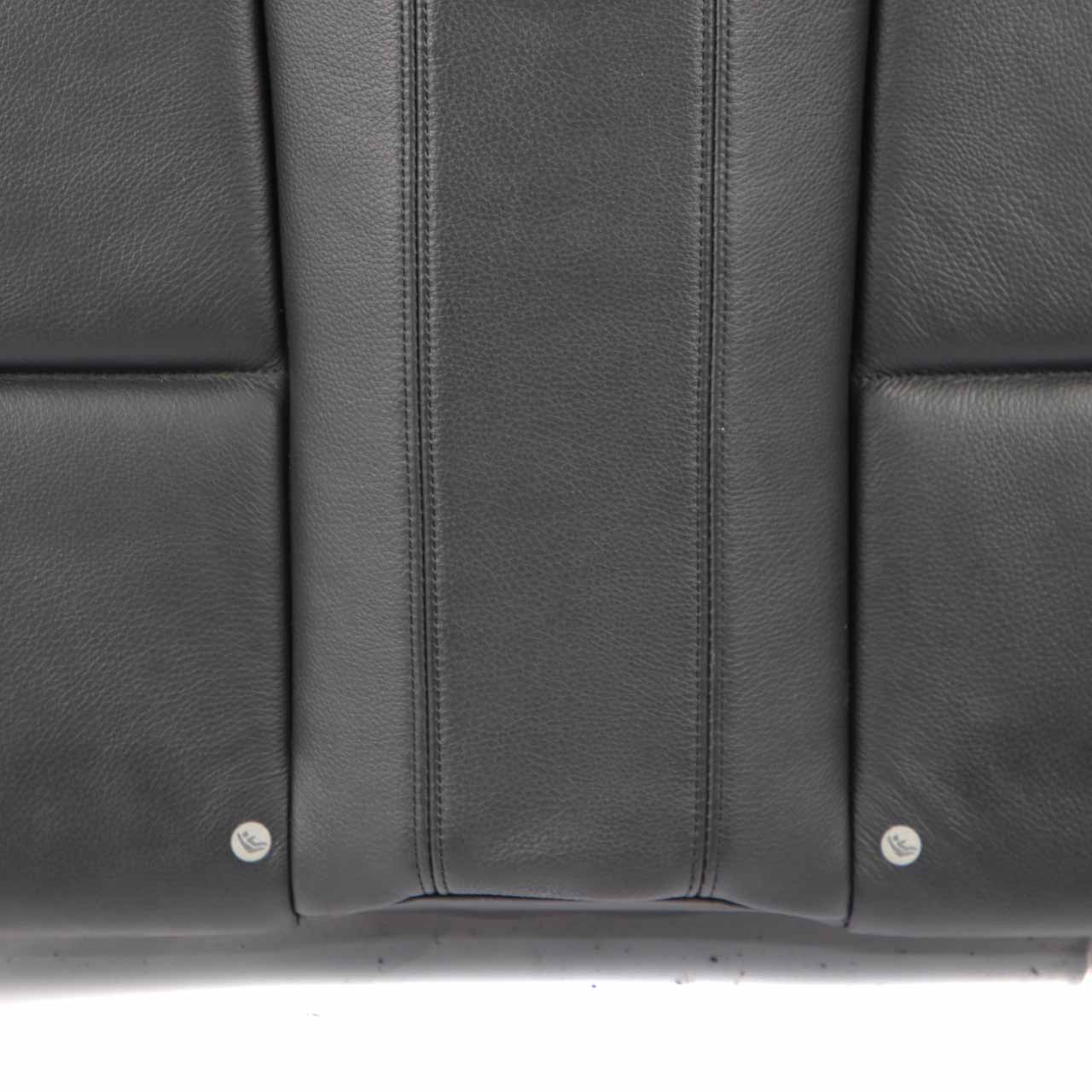 BMW E88 Convertible Rear Seat Cover Back Backrest Leather Boston Black