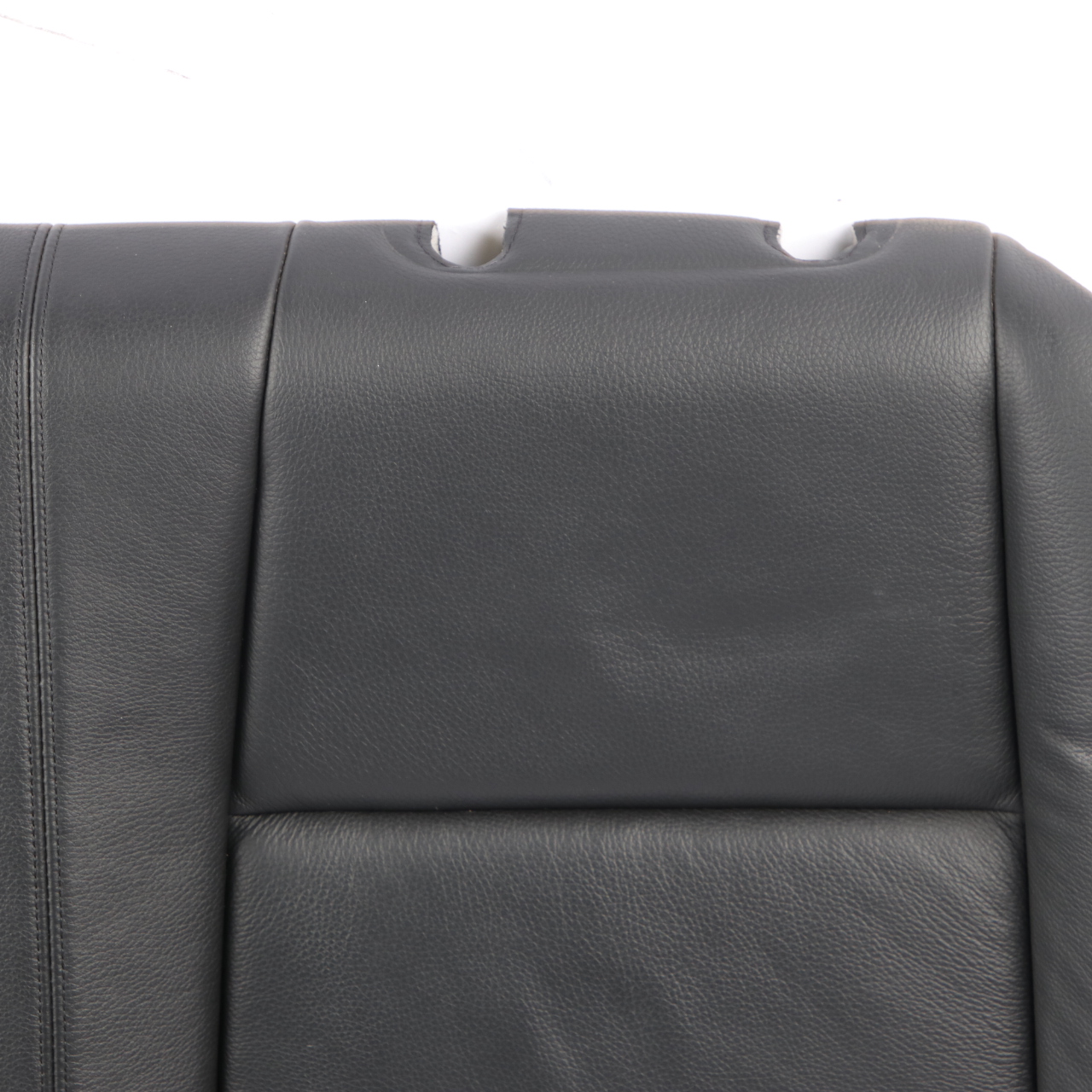 BMW E88 Convertible Rear Seat Cover Back Backrest Leather Boston Black