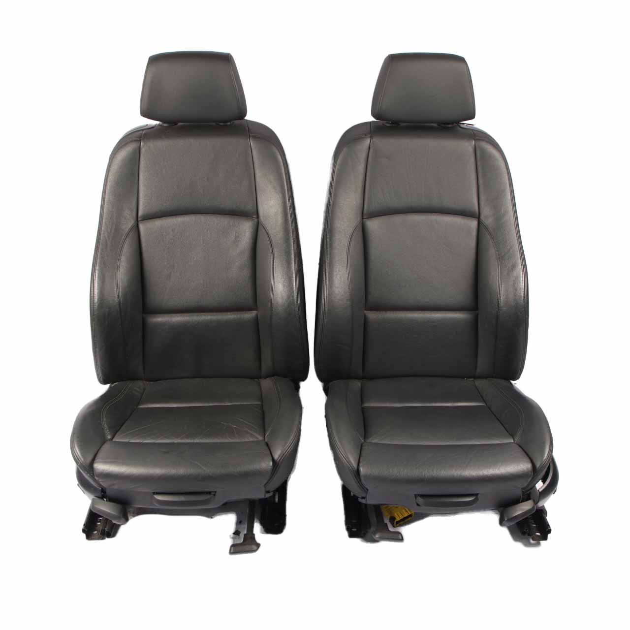 Leather Seats BMW E82 Coupe M Sport Black Front Rear Seat Sofa Bench Door Cards