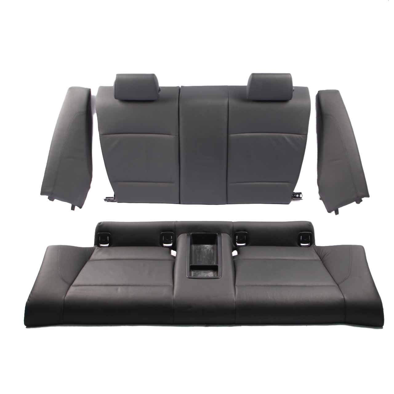 Leather Seats BMW E82 Coupe M Sport Black Front Rear Seat Sofa Bench Door Cards