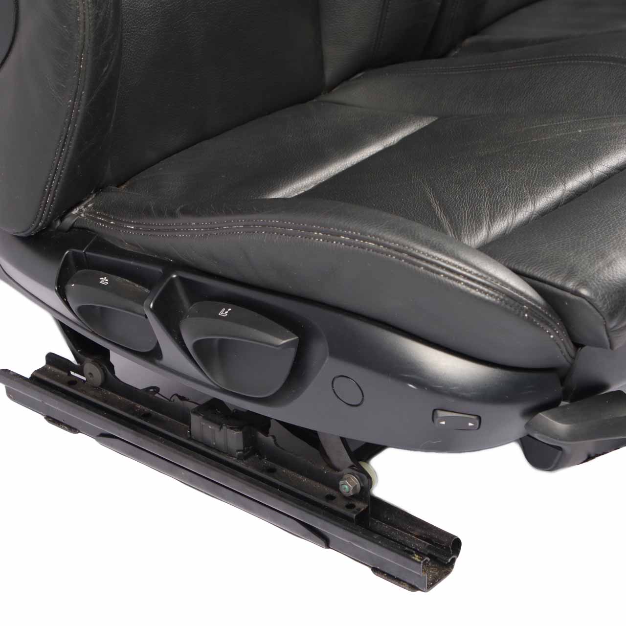 Leather Seats BMW E82 Coupe M Sport Black Front Rear Seat Sofa Bench Door Cards