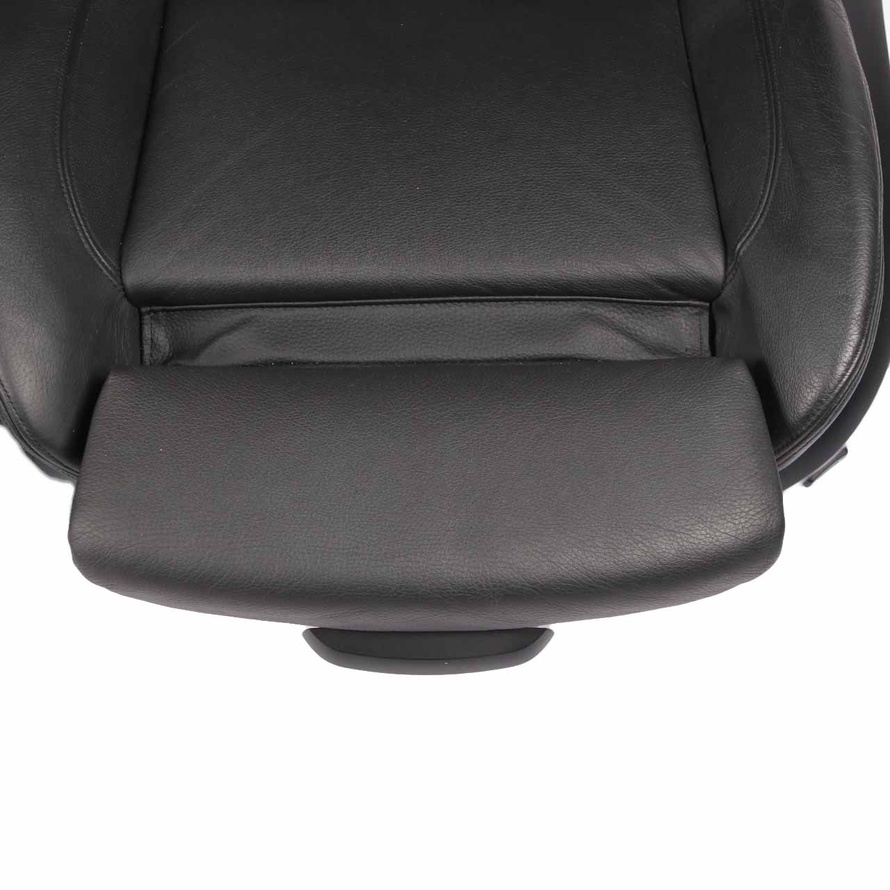 Leather Seats BMW E82 Coupe M Sport Black Seat Memory Sofa Bench Door Cards