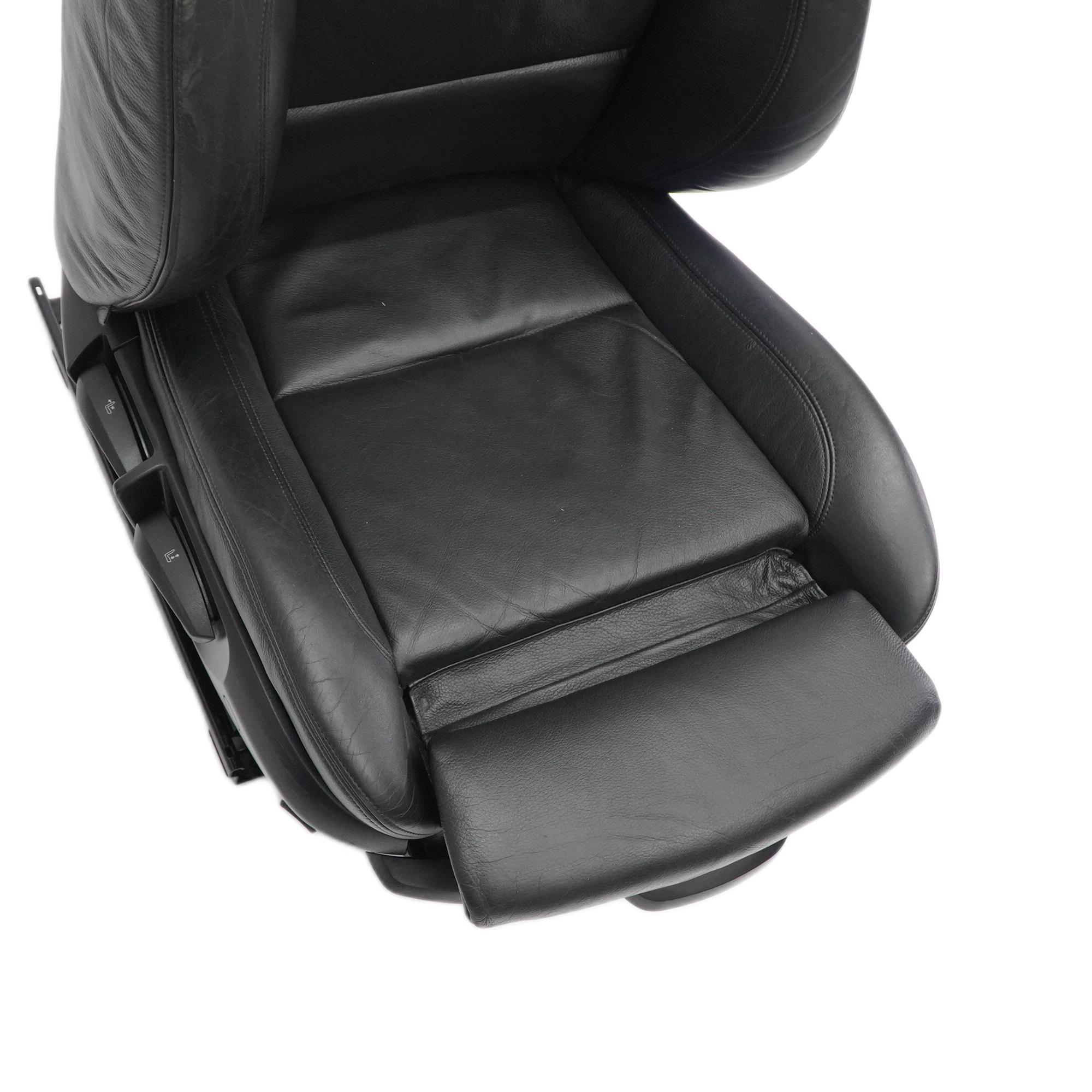 BMW 1 Series E81 E82 Heated M Sport Black Leather Front Right O/S Seat