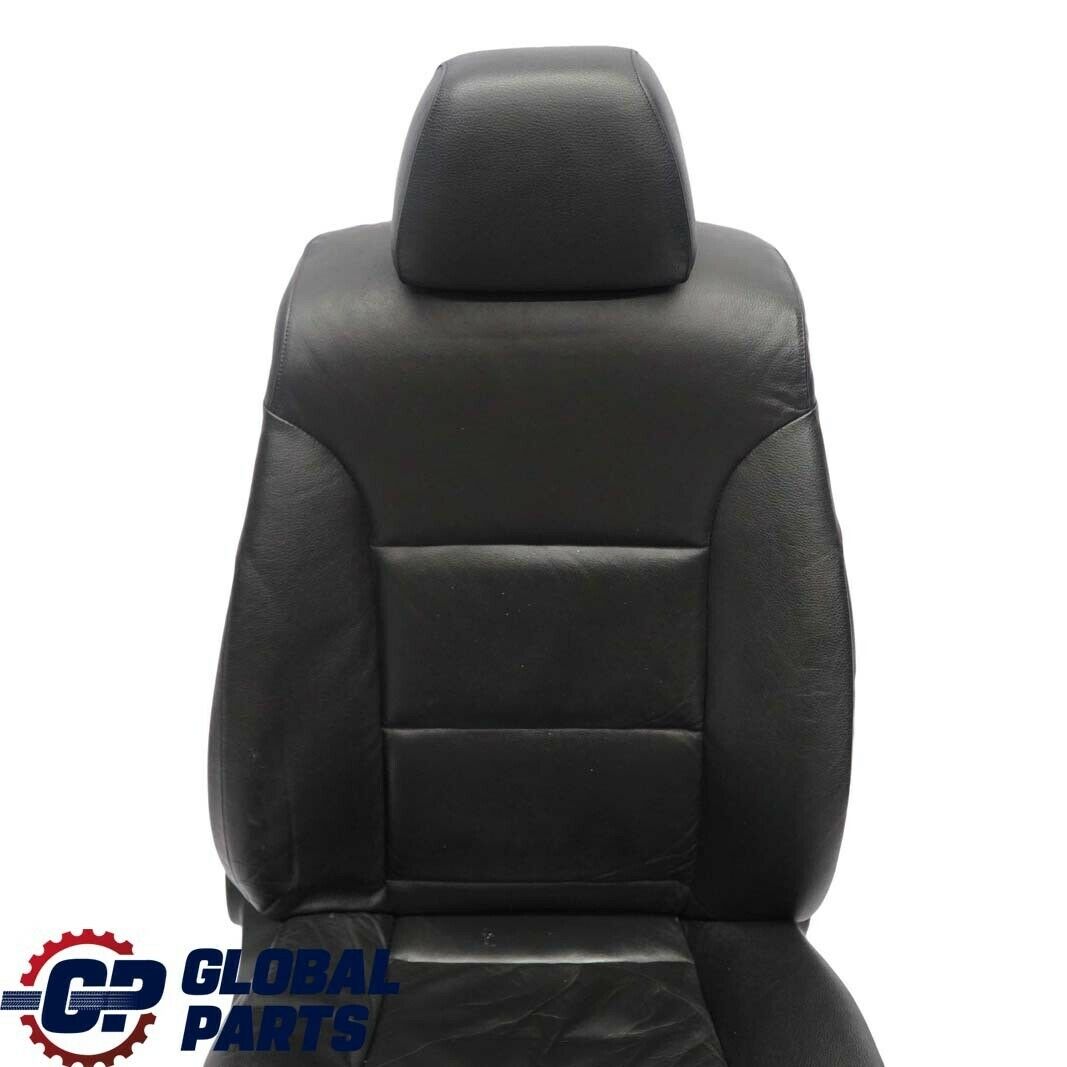 BMW 5 Series E60 E61 Black Leather Dakota Front Right O/S Seat Driver Side