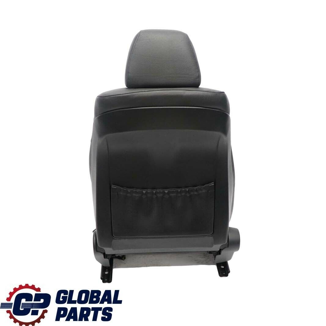 BMW 5 Series E60 E61 Black Leather Dakota Front Right O/S Seat Driver Side