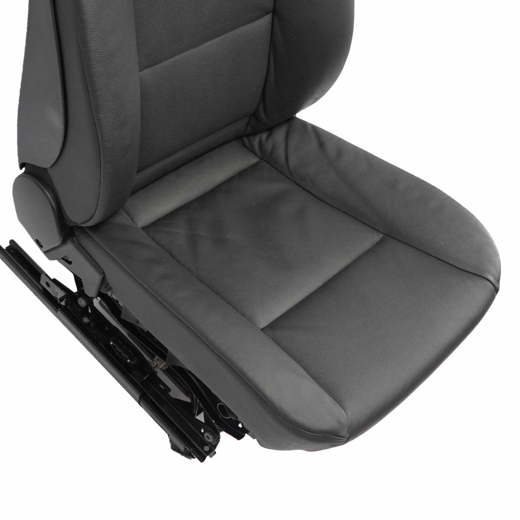 Front Seat BMW E60 E61 LCI Black Leather Heated Dakota Left N/S Seat