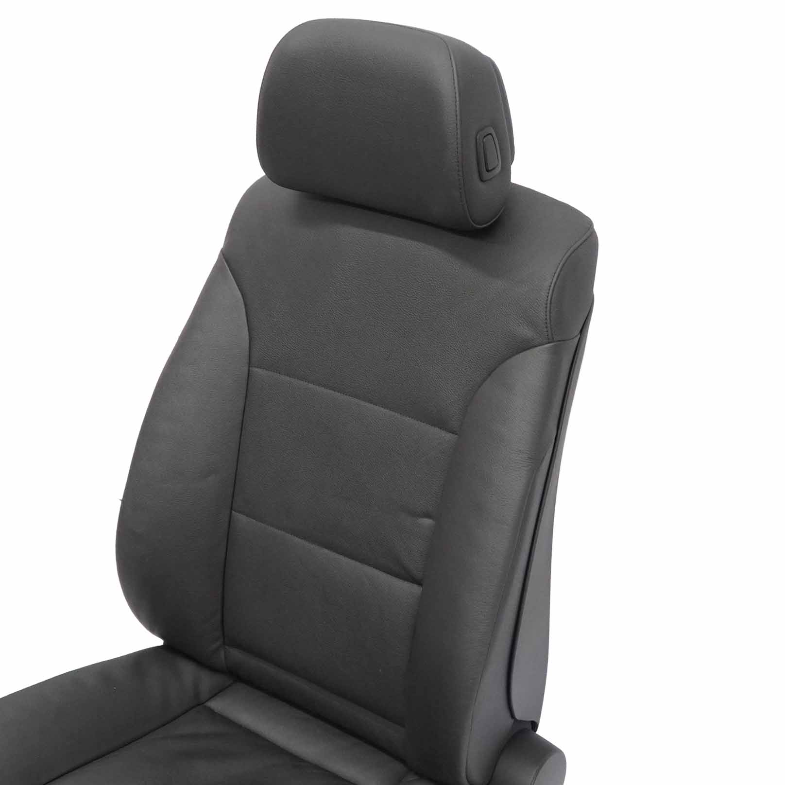 Front Seat BMW E60 E61 LCI Black Leather Heated Dakota Left N/S Seat