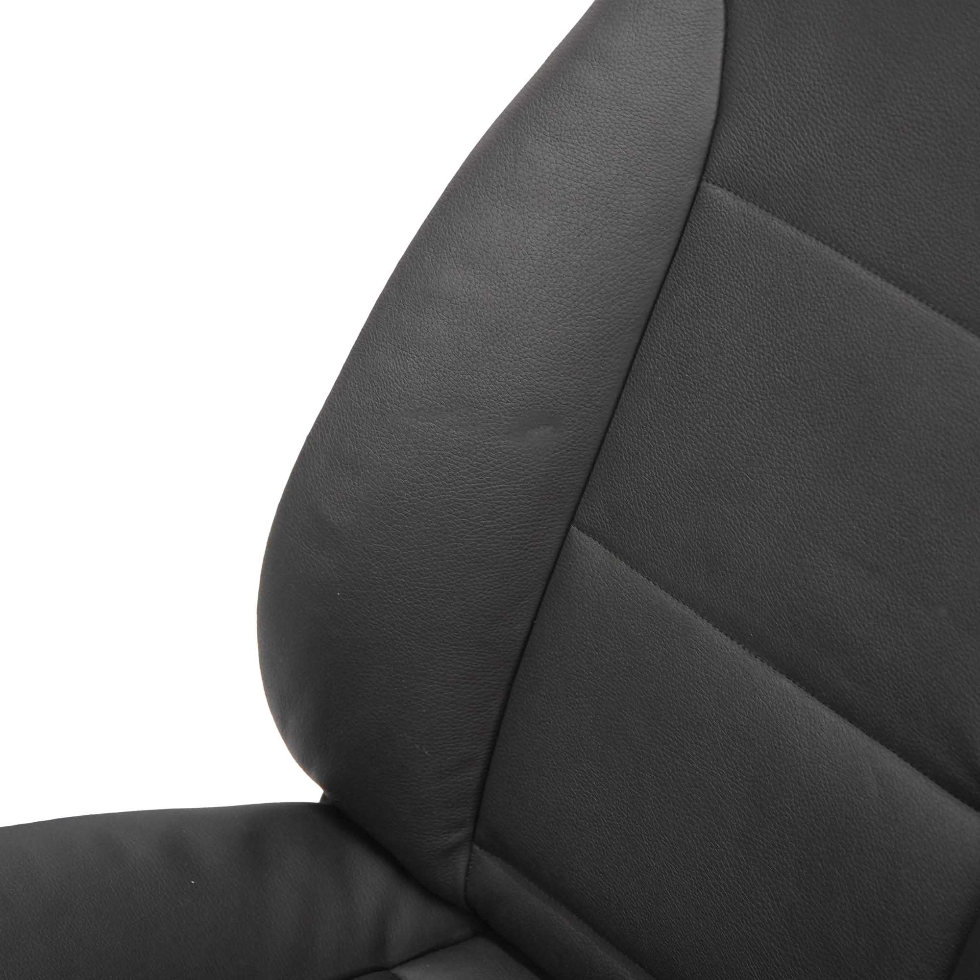 Front Seat BMW E60 E61 LCI Black Leather Heated Dakota Left N/S Seat