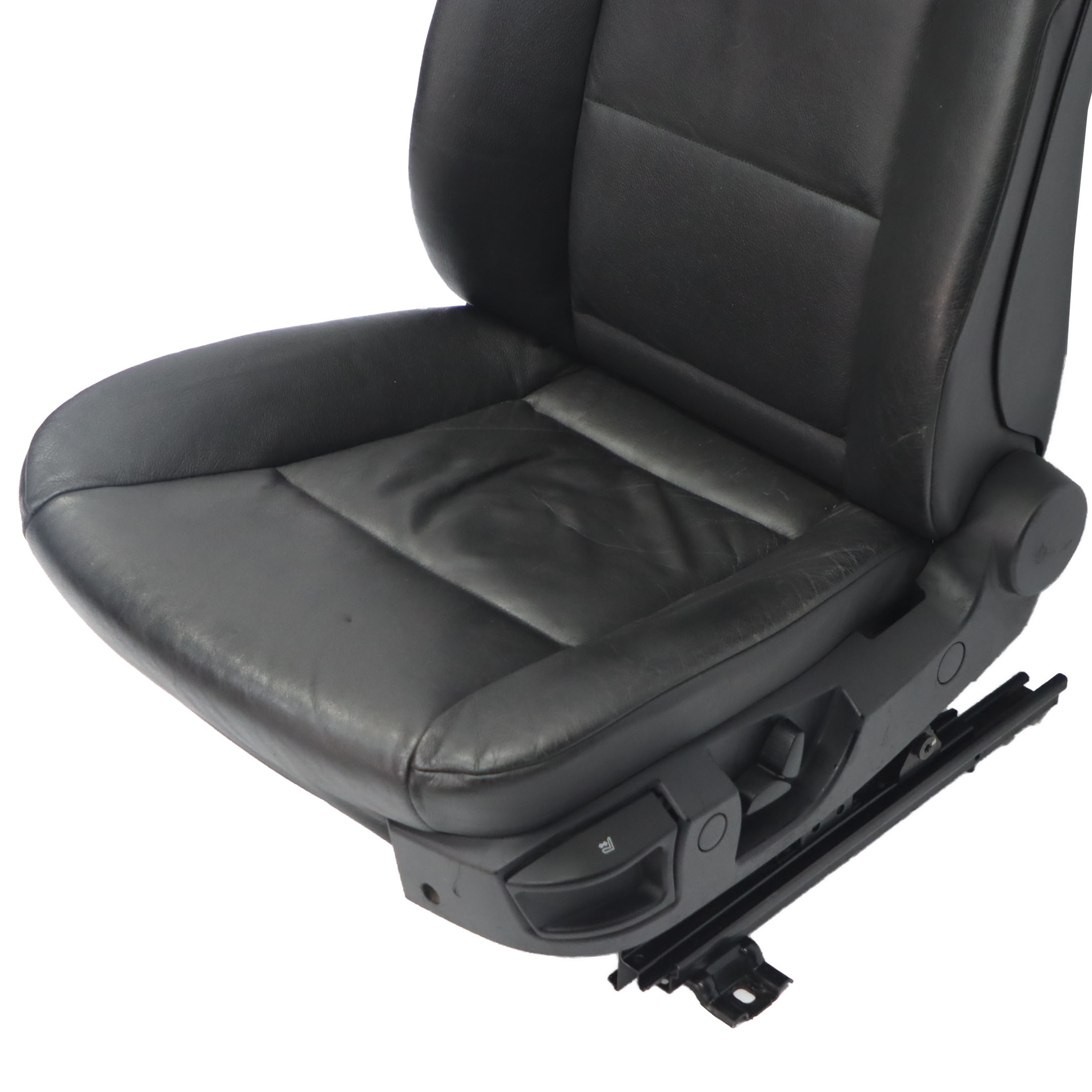 BMW E60 E61 Black Leather Dakota Front Left N/S Seat Interior Passenger Side