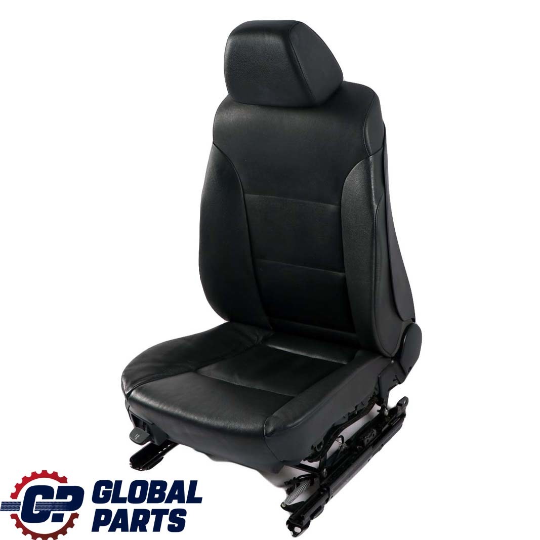 BMW 5 Series E60 E61 Black Leather Dakota Front Right O/S Seat Driver Side