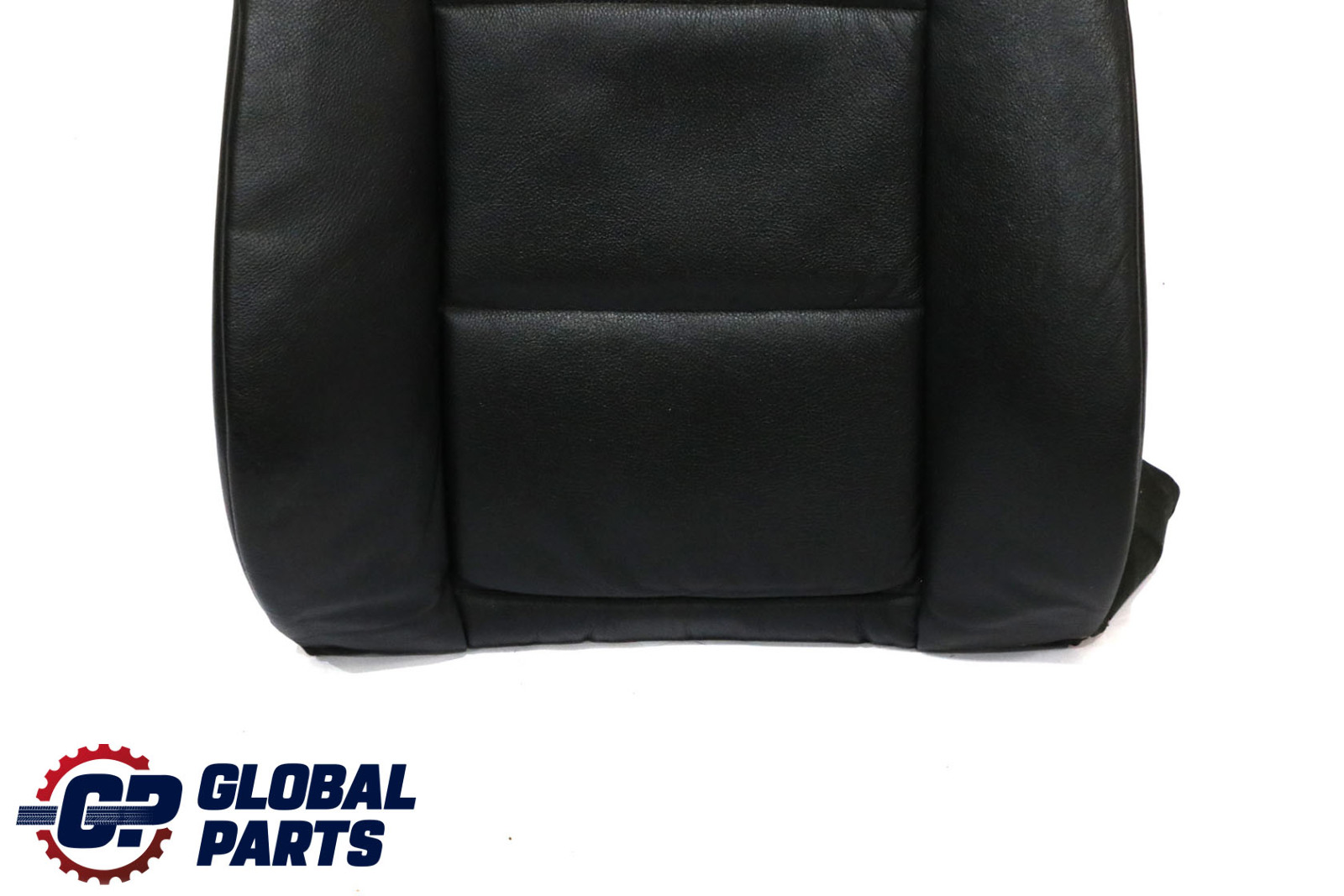 BMW E60 E61 Front Left Right Seat N/O/S Backrest Leather Cover Panel Black