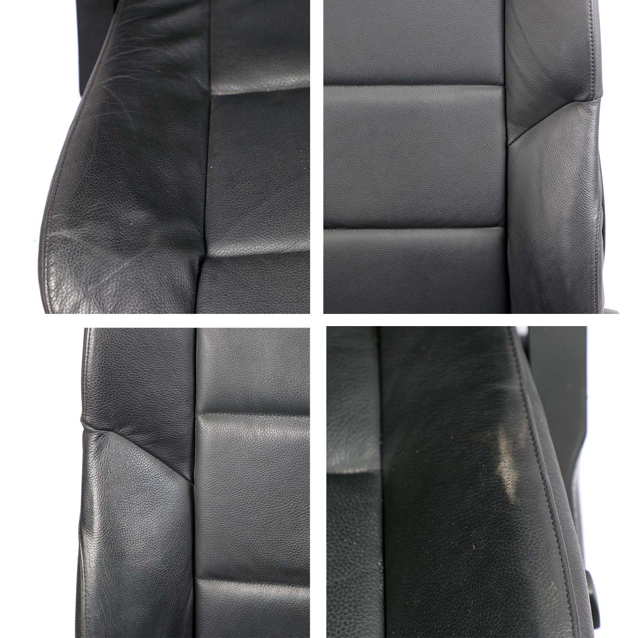 BMW 5 Series E60 LCI Sport Black Leather Interior Seats With Door Cards Memory