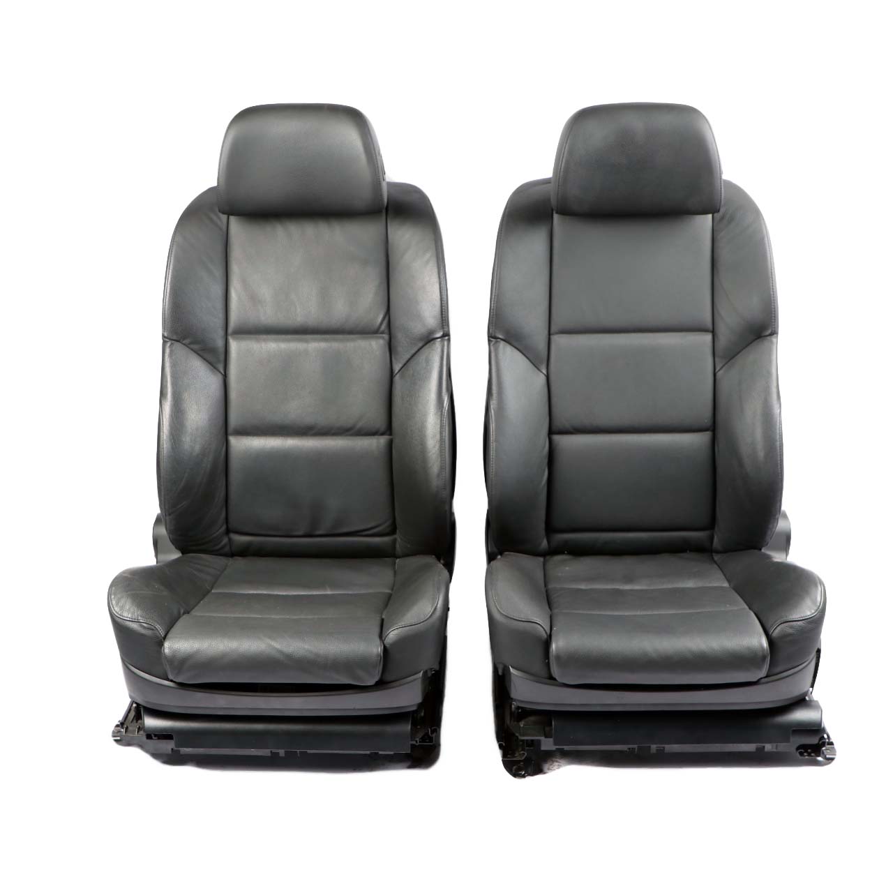 BMW 5 Series E60 LCI Sport Black Leather Interior Seats With Door Cards Memory