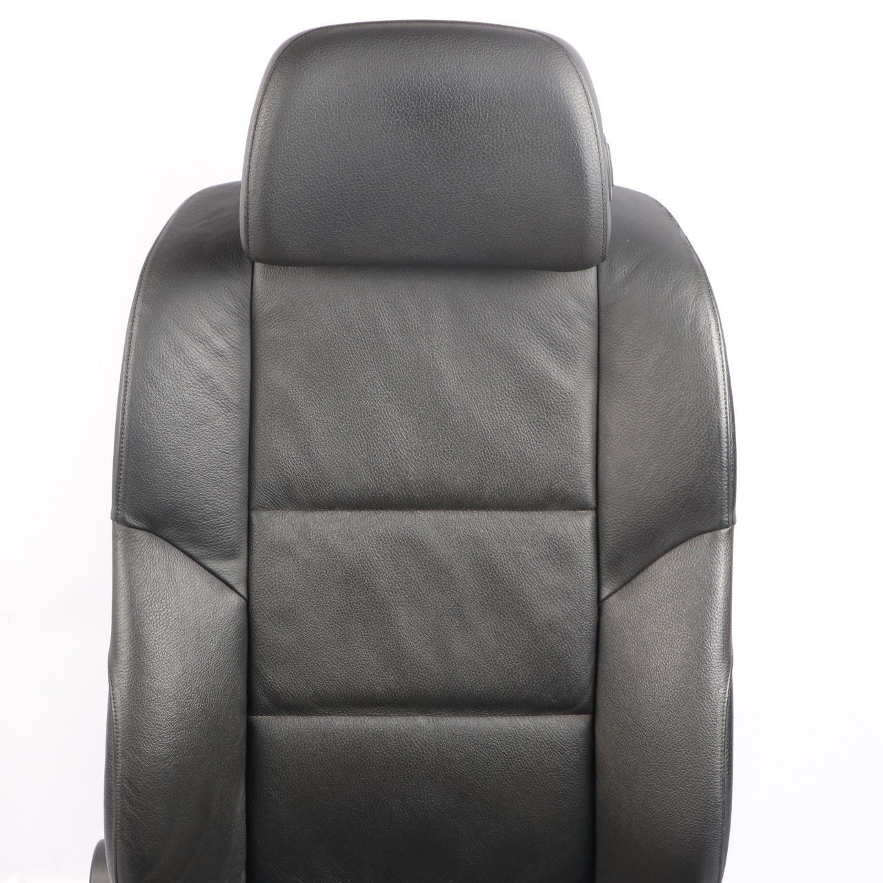 BMW E60 E61 LCI M Sport Front Right O/S Seat Black Leather Dakota