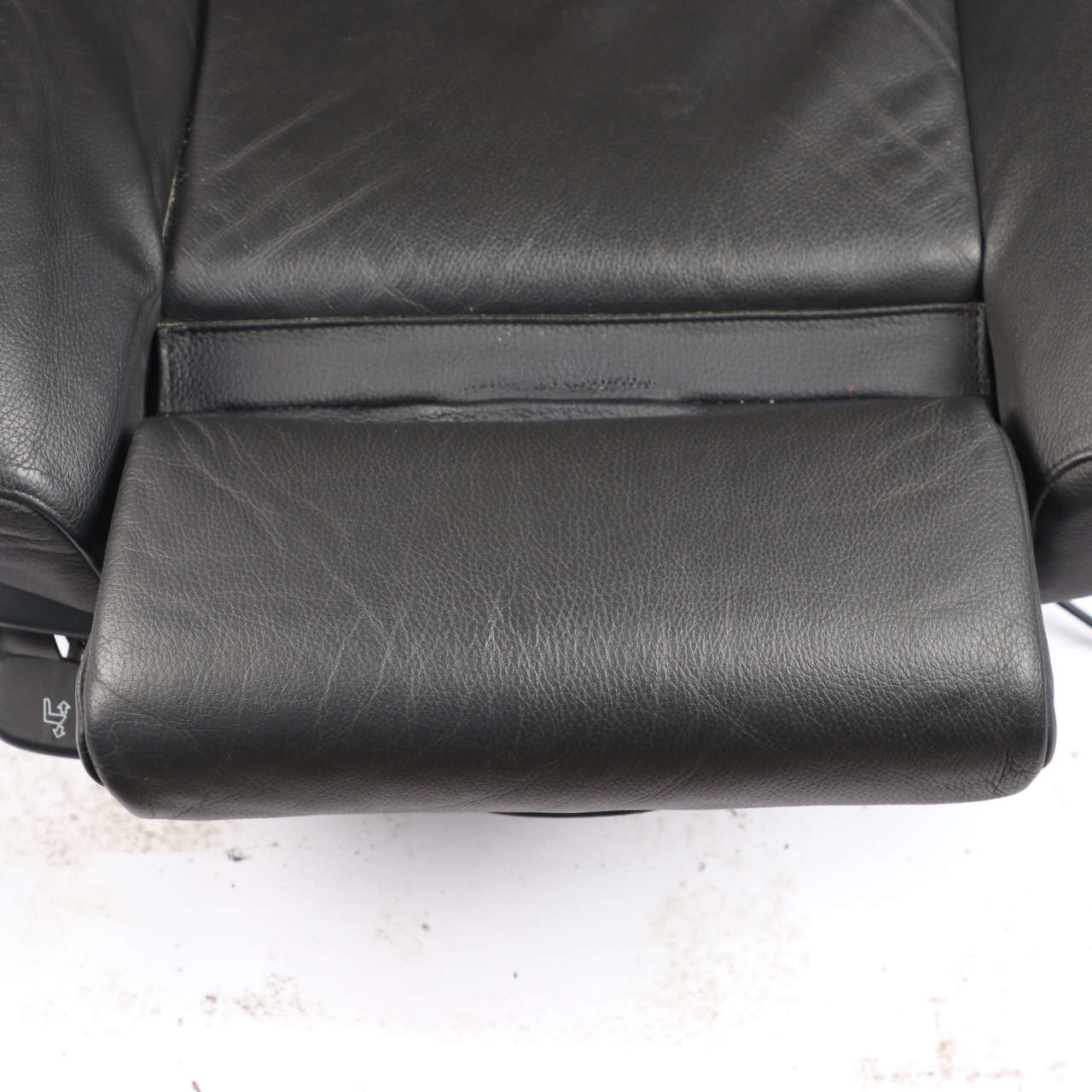 BMW E60 E61 LCI M Sport Front Right O/S Seat Black Leather Dakota