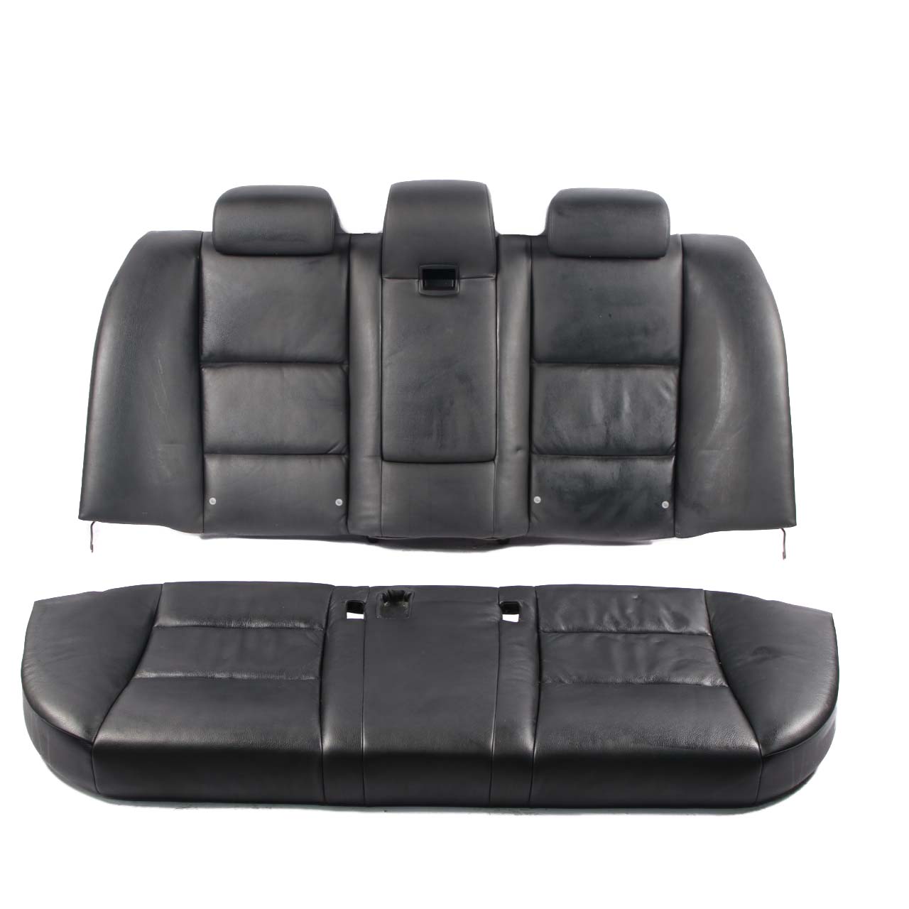 Seats Leather BMW E60 LCI Sport Black Interior Front Rear Seat With Door Cards