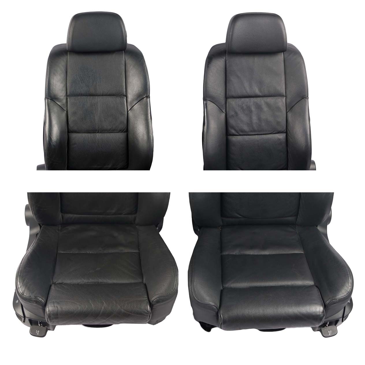 Seats Leather BMW E60 LCI Sport Black Interior Front Rear Seat With Door Cards