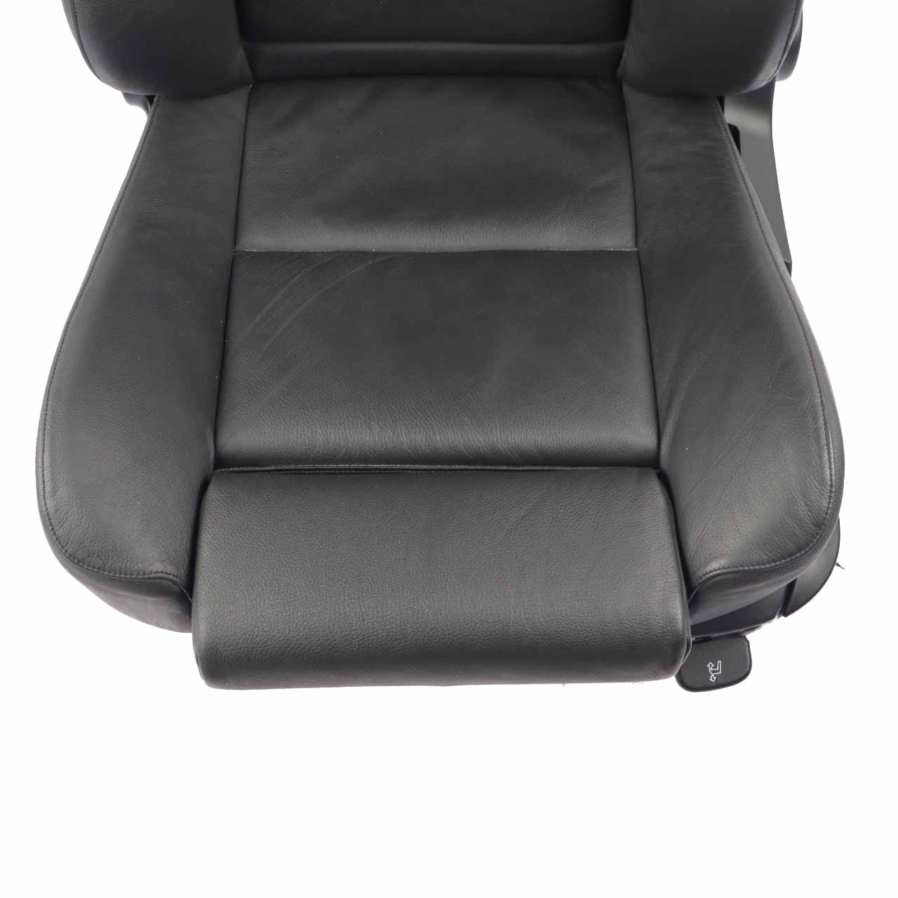 Front Seat BMW E60 E61 M Sport Heated Black Leather Dakota Left N/S 