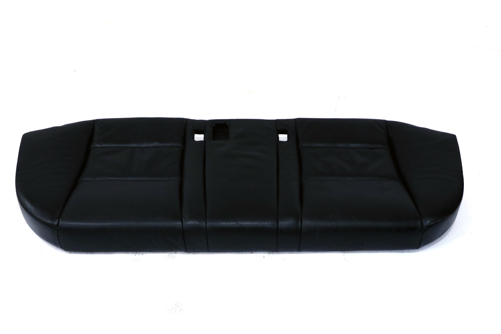 BMW 5 Series E60 E60N LCI Black Leather Interior Rear Seat Sofa Couch Bench